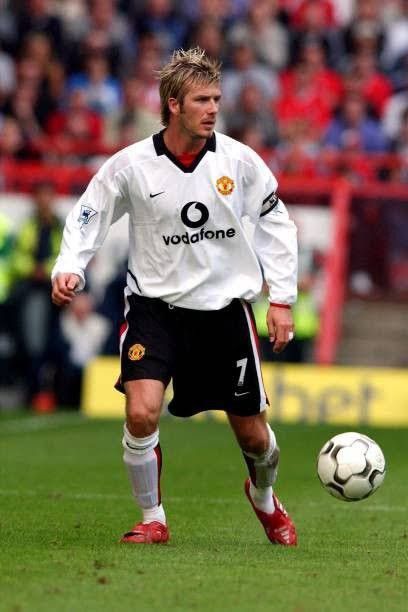 Nike Nike Manchester United Away 2002-03 Beckham #7 Soccer Jersey Size US L / EU 52-54 / 3 - 3 Thumbnail