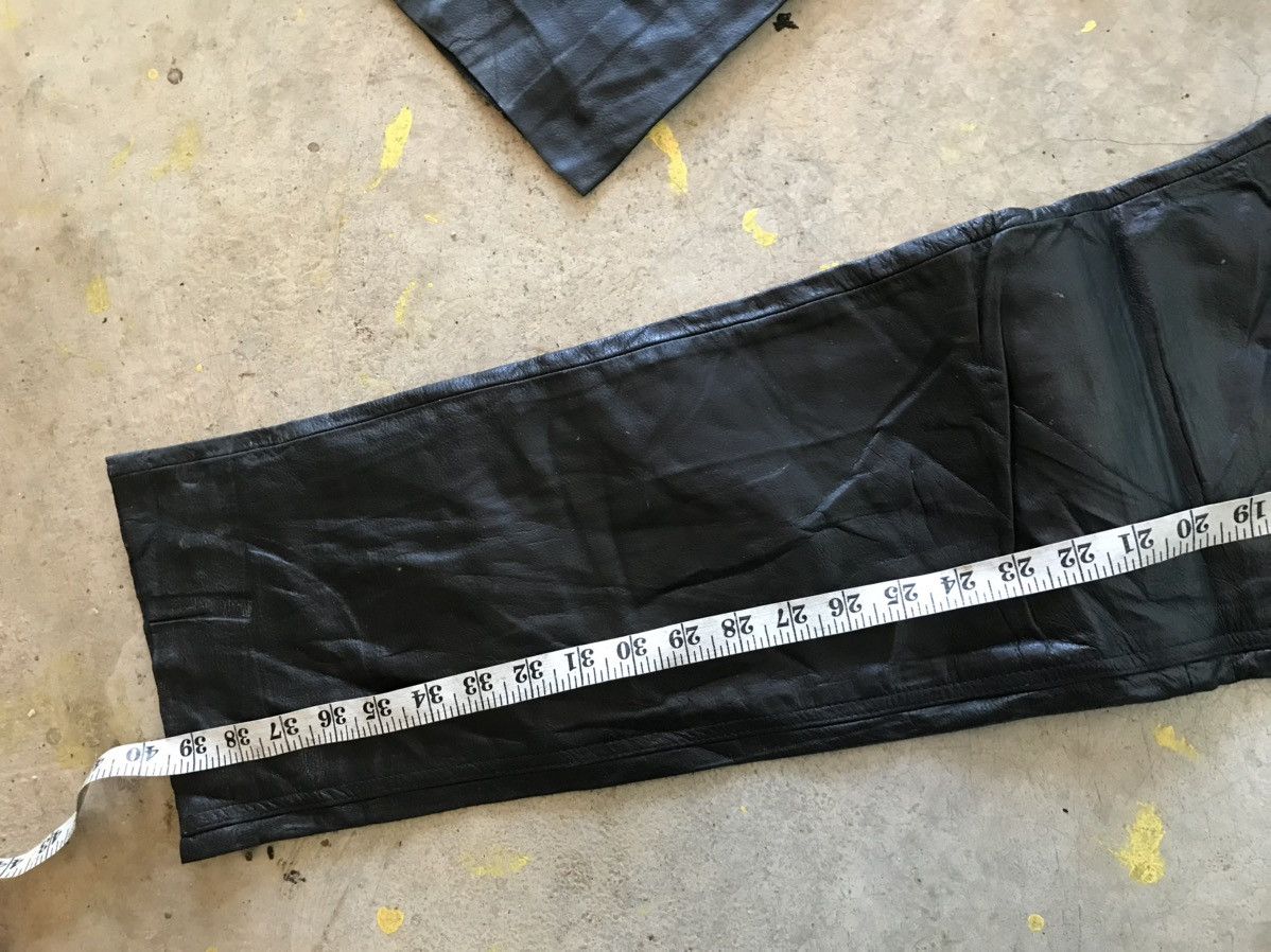 Harley Davidson Black Leather Harley Davison Pants Leather Biker Size US 30 / EU 46 - 11 Thumbnail