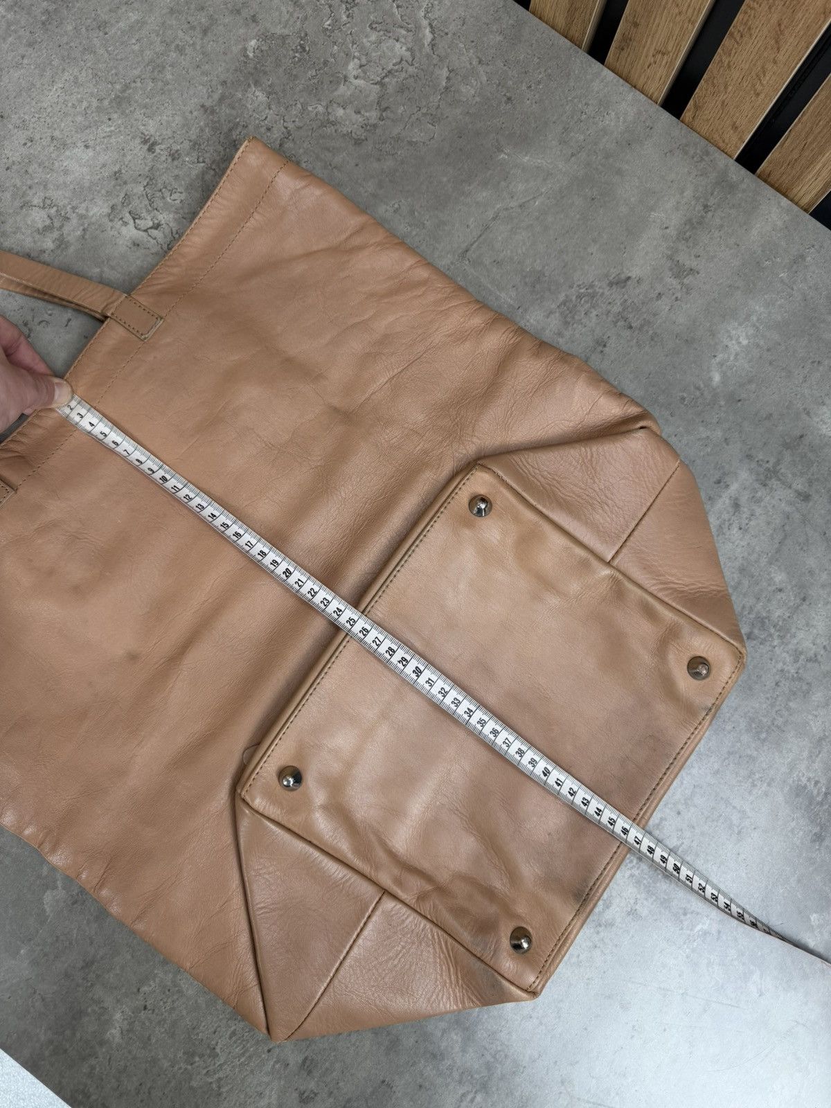 Maison Margiela Maison Margiela x H&M Leather Tote Bag Shopper Size ONE SIZE - 21 Thumbnail