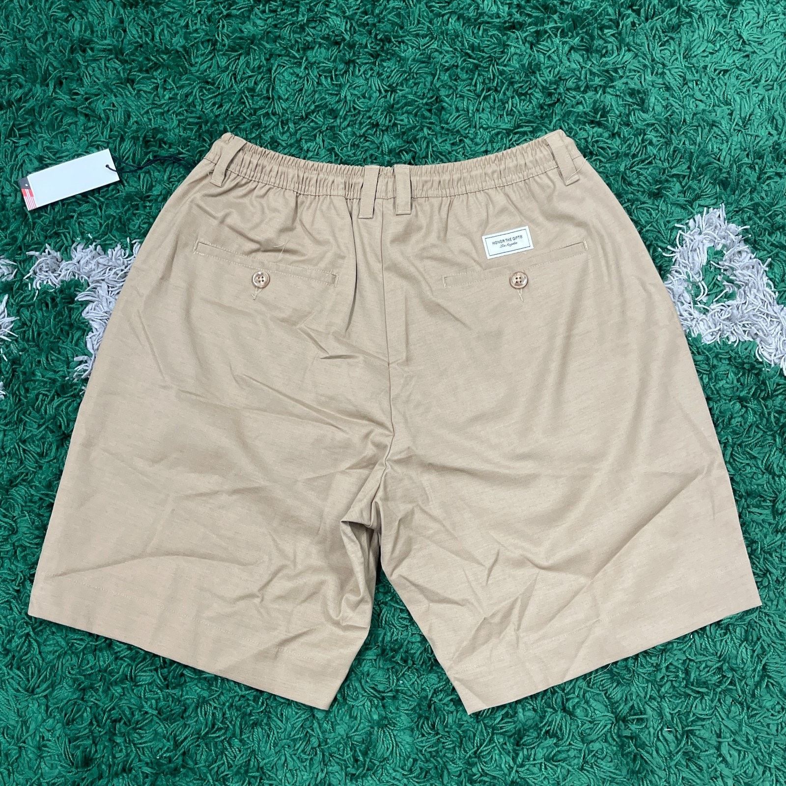 Honor the Gift Honor The Gift Baldwin Wool Blend Tan Brown Casual Shorts Size US 30 / EU 46 - 6 Thumbnail