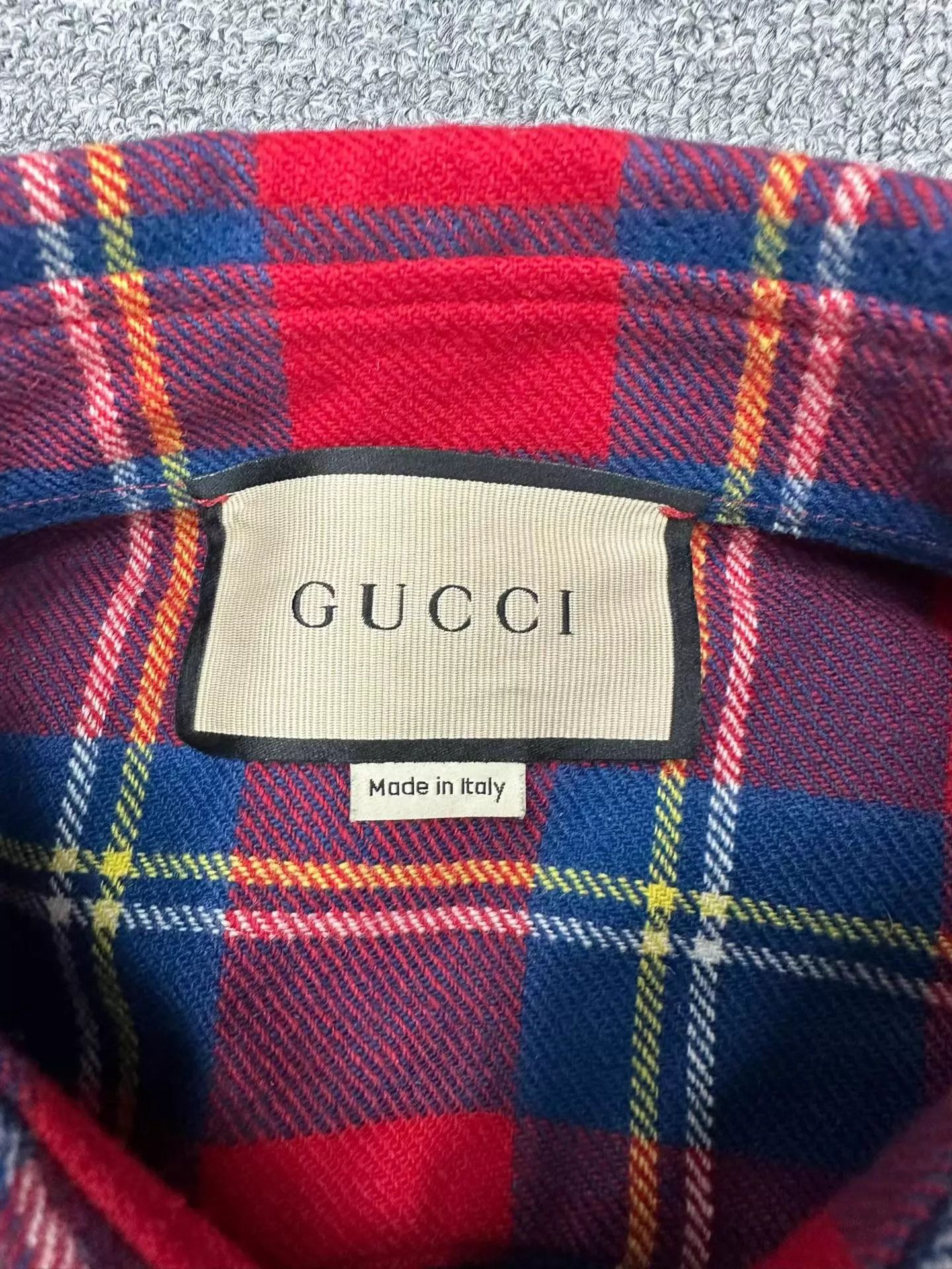 Gucci Gucci New Gingham Shirt Size 52 Size US L / EU 52-54 / 3 - 3 Thumbnail