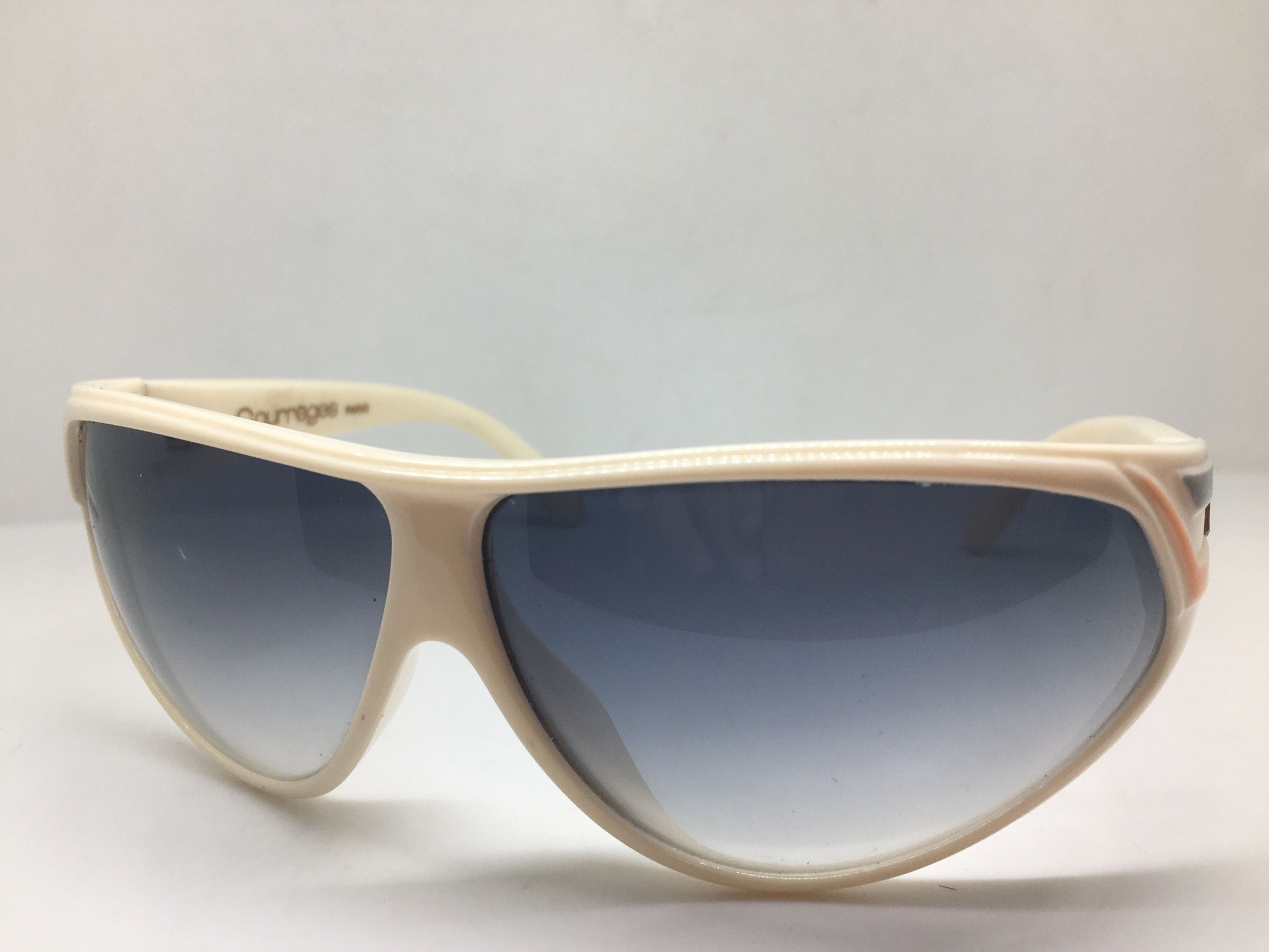 Courreges Vintage 70s Courreges 8487 Wrapped Sunglasses France Size ONE SIZE - 3 Thumbnail
