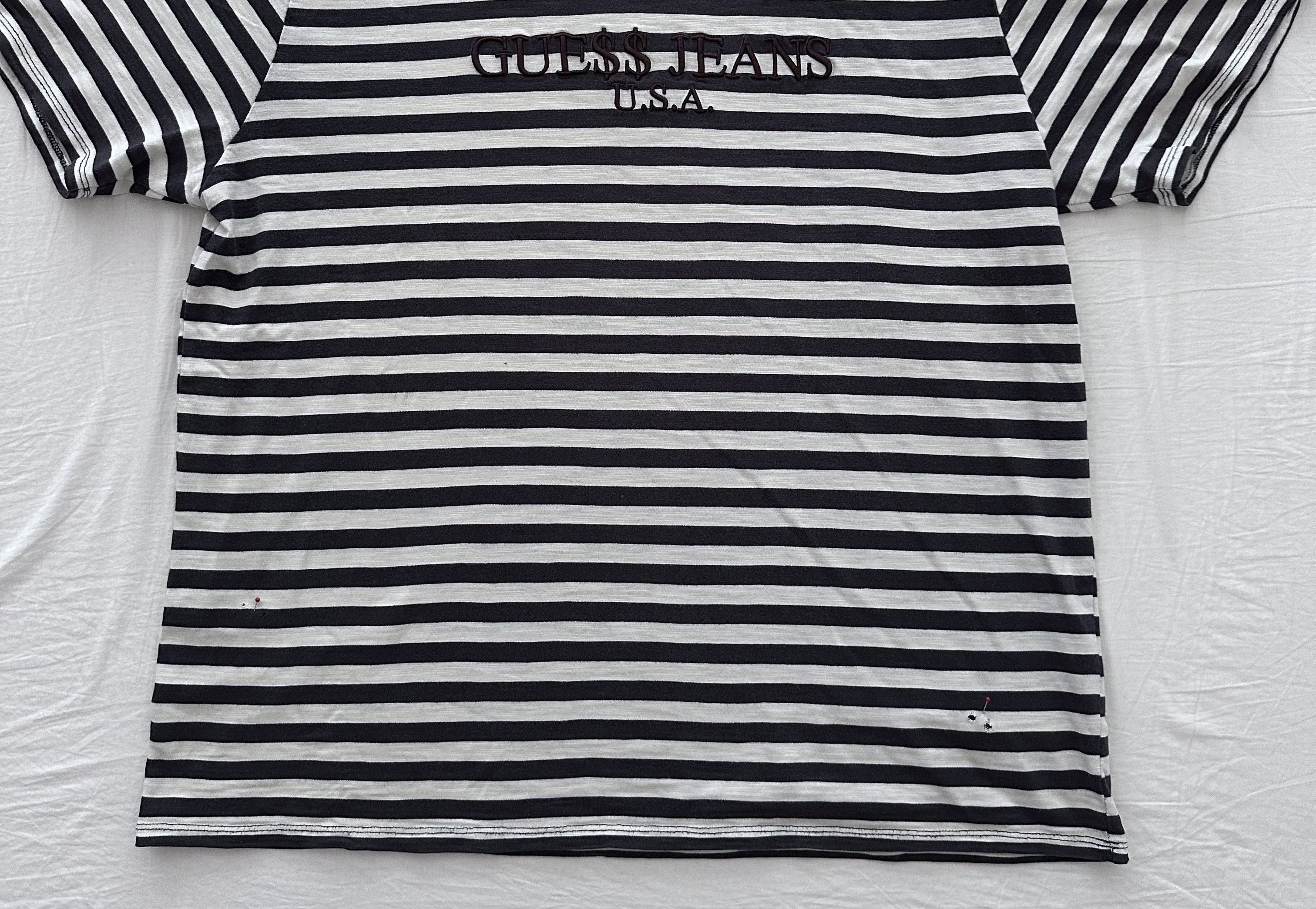A$AP Rocky × Guess Guess x A$AP Rocky Striped T-Shirt Size US XXL / EU 58 / 5 - 3 Thumbnail
