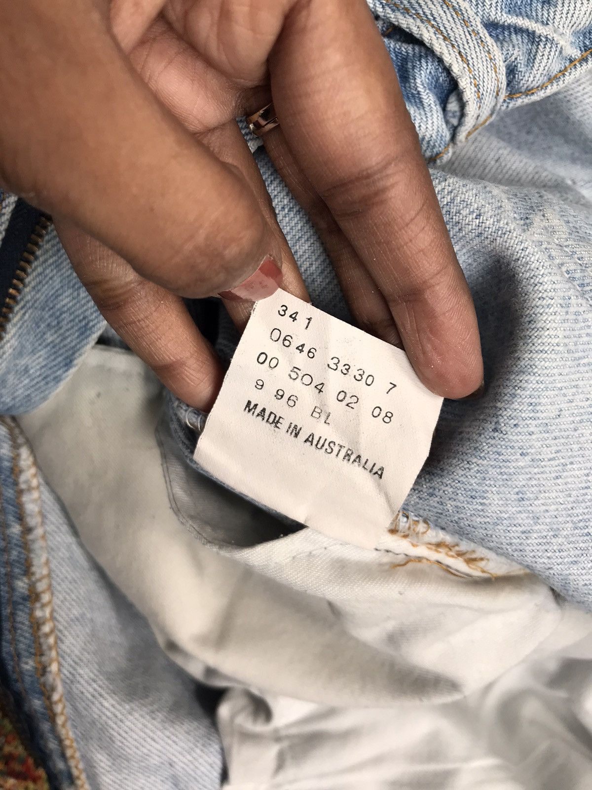 Levi's Vintage Levi’s 504 denim Size US 36 / EU 52 - 9 Thumbnail
