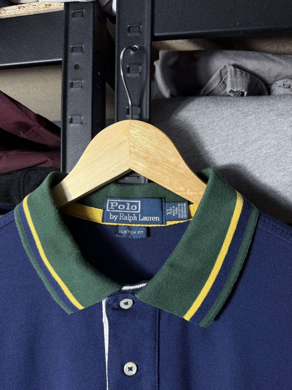 Polo Ralph Lauren Vintage Polo Ralph Lauren Big Pony 3 Polo Shirt Rugby Preppy Size US XL / EU 56 / 4 - 8 Thumbnail