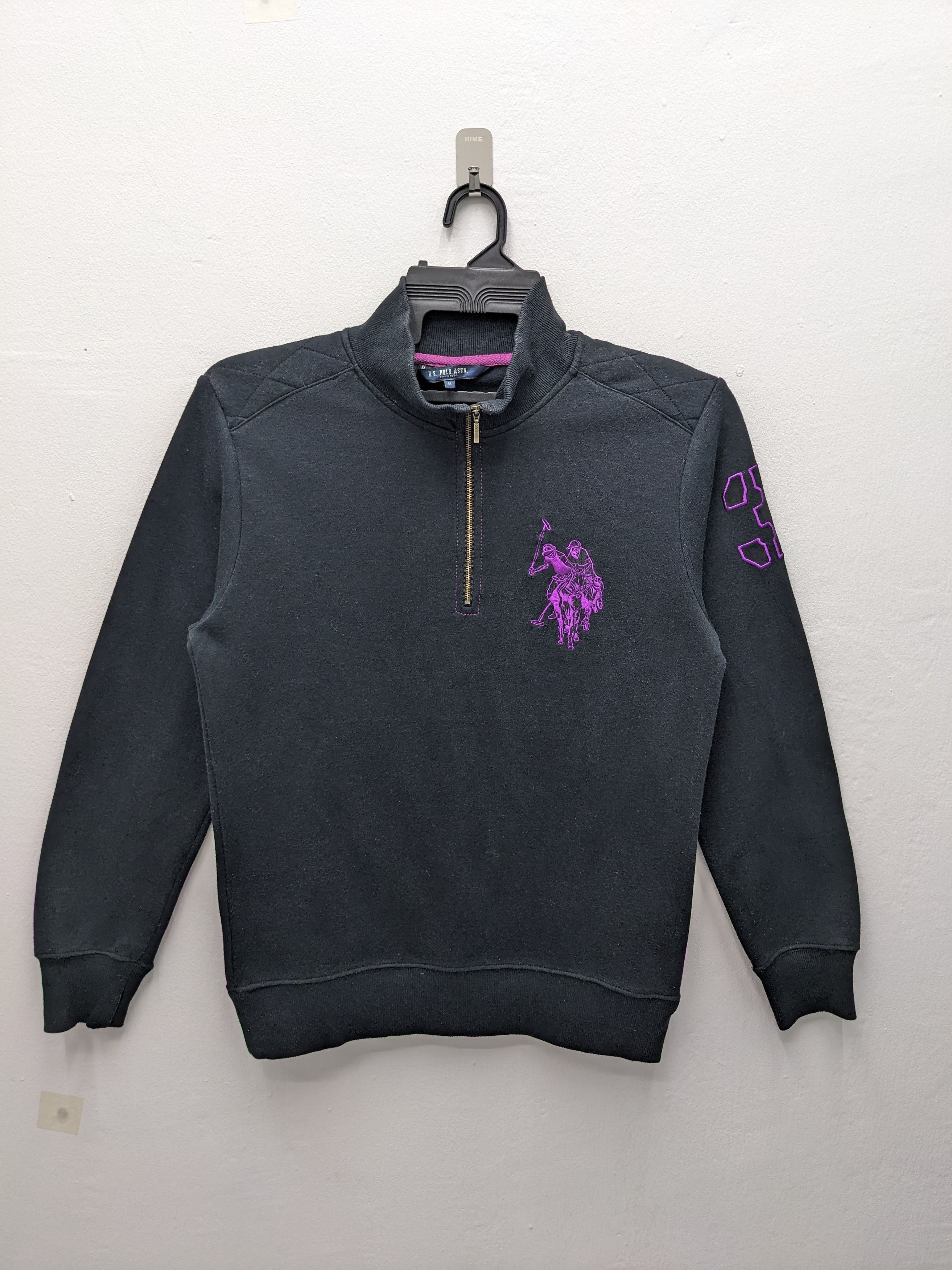 U.S. Polo Assn. U.S Polo Assn Half Zipper Sweatshirt Size US M / EU 48-50 / 2 - 2 Thumbnail