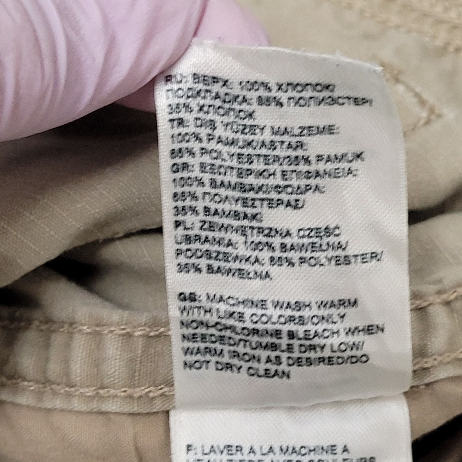 The North Face Vintage North-Face Cargo Shorts 36x9 Lined Khaki Beige Tan Size US 36 / EU 52 - 17 Thumbnail