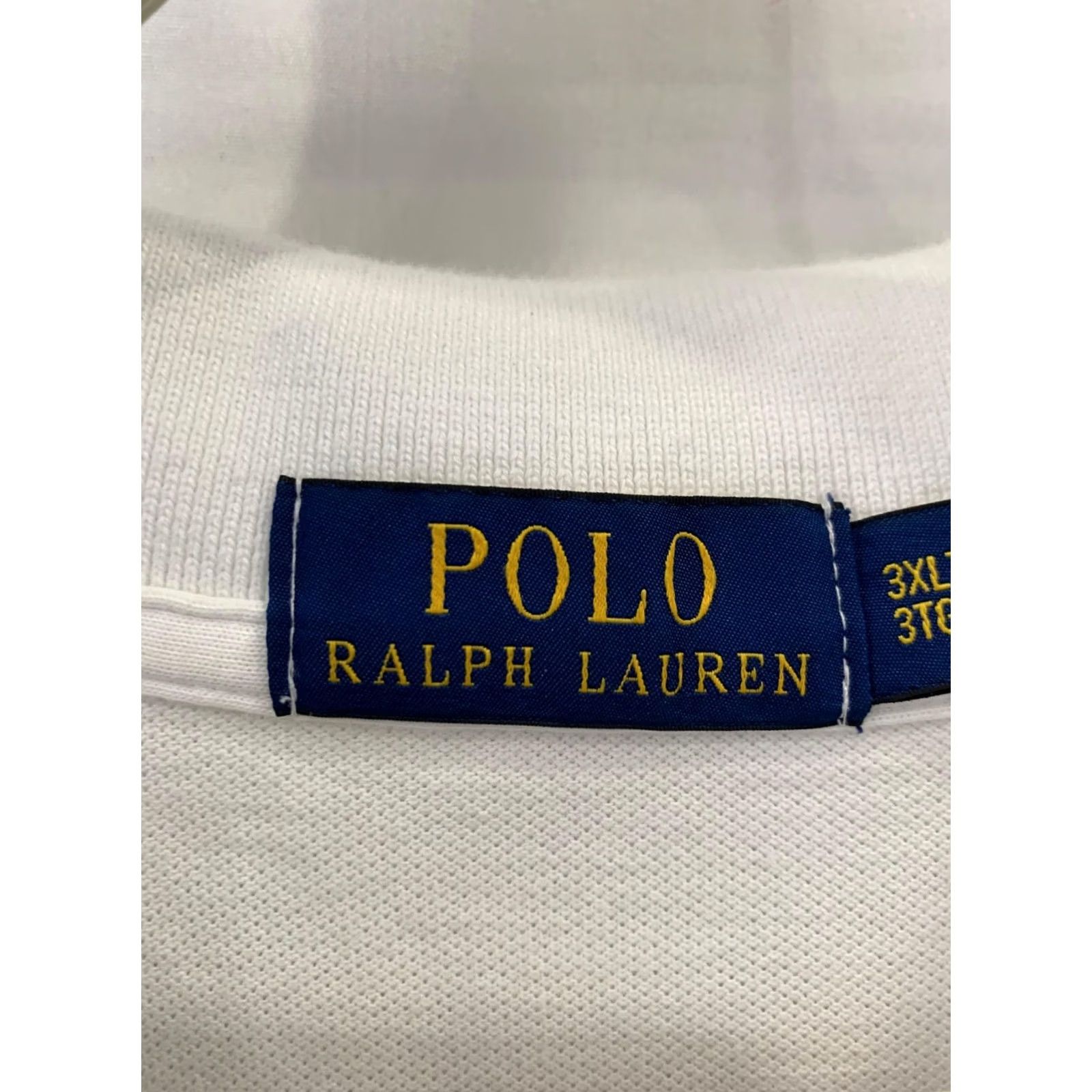 Ralph Lauren VINTAGE Polo Bear Shirt Polo Ralph Lauren Polo Bear 3XLT Big & Tall Mens White Short Sleeve Polo Shirt Bear 90s Size US XXL / EU 58 / 5 - 3 Thumbnail