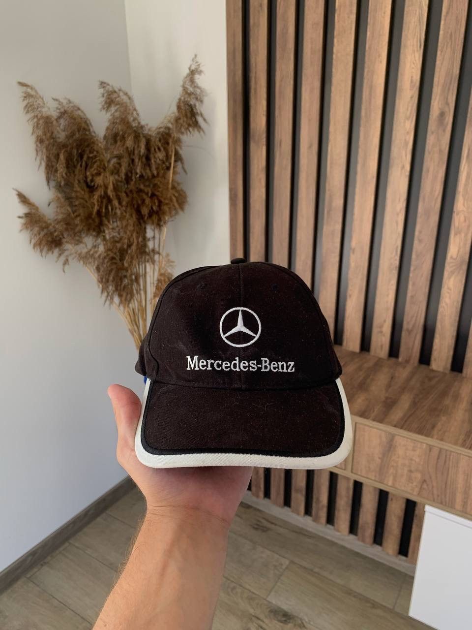 Mercedes-Benz × Vintage Vintage 00's Mercedes Benz Official Black Logo Cap Y2K Size ONE SIZE - 6 Thumbnail