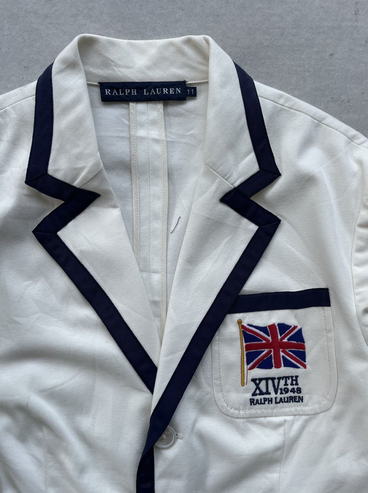 Polo Ralph Lauren RALPH LAUREN SINGLE-BREASTED EMBROIDERED JACK FLAG SUIT Size S / US 4 / IT 40 - 7 Thumbnail