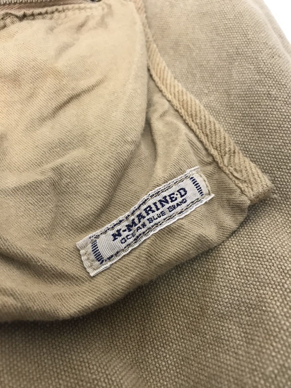 45rpm × Kapital × Vintage 45rpm Denim/Canvas Brown Sling Bag Size ONE SIZE - 11 Thumbnail