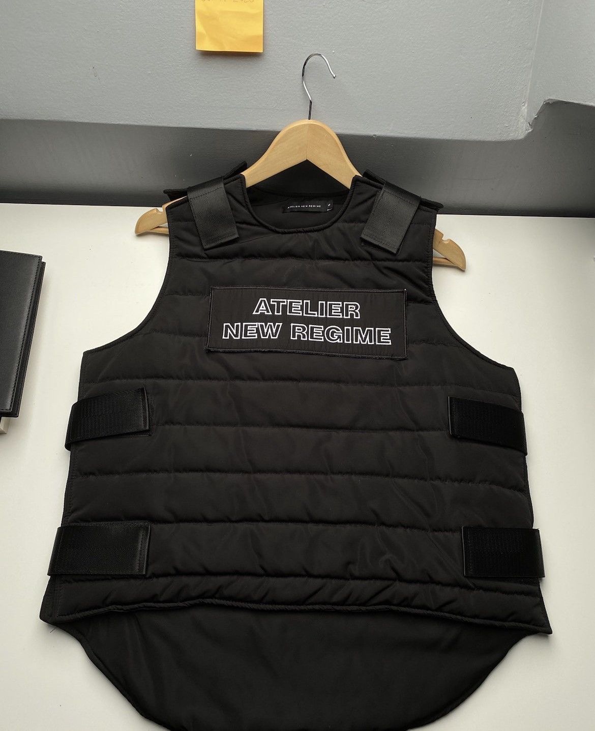 image of Tactical Fashion Vest Atelier New Regime in Black, Men's (Size Large)