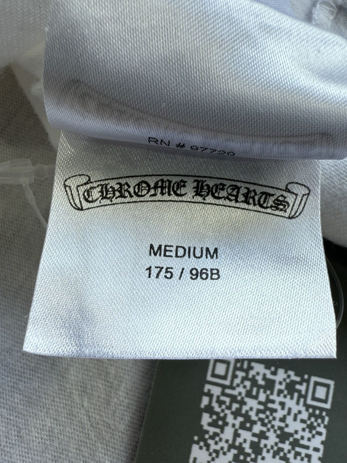 Chrome Hearts Chrome Hearts Cross Script white Longsleeves Size US M / EU 48-50 / 2 - 12 Thumbnail