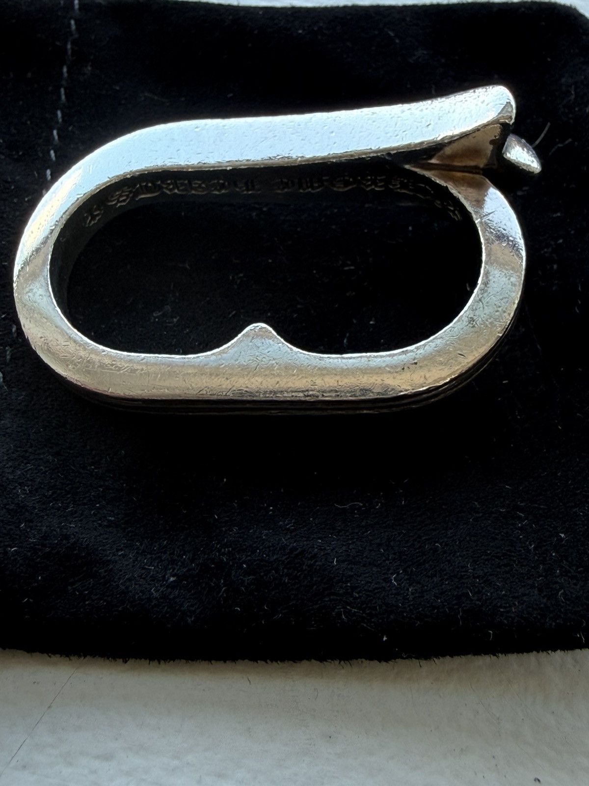 Chrome Hearts Two finger ring Size ONE SIZE - 3 Thumbnail