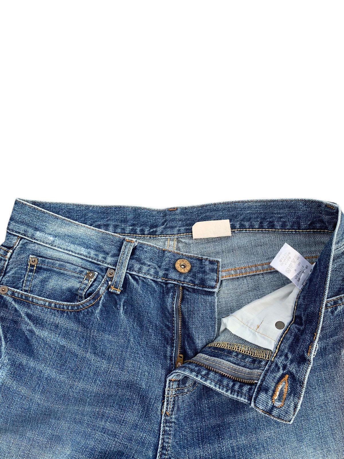 Kapital LOWRYS FARM RED EAR SELVEDGE JAPANESE DISTRESSED DENIM Size US 31 - 18 Thumbnail
