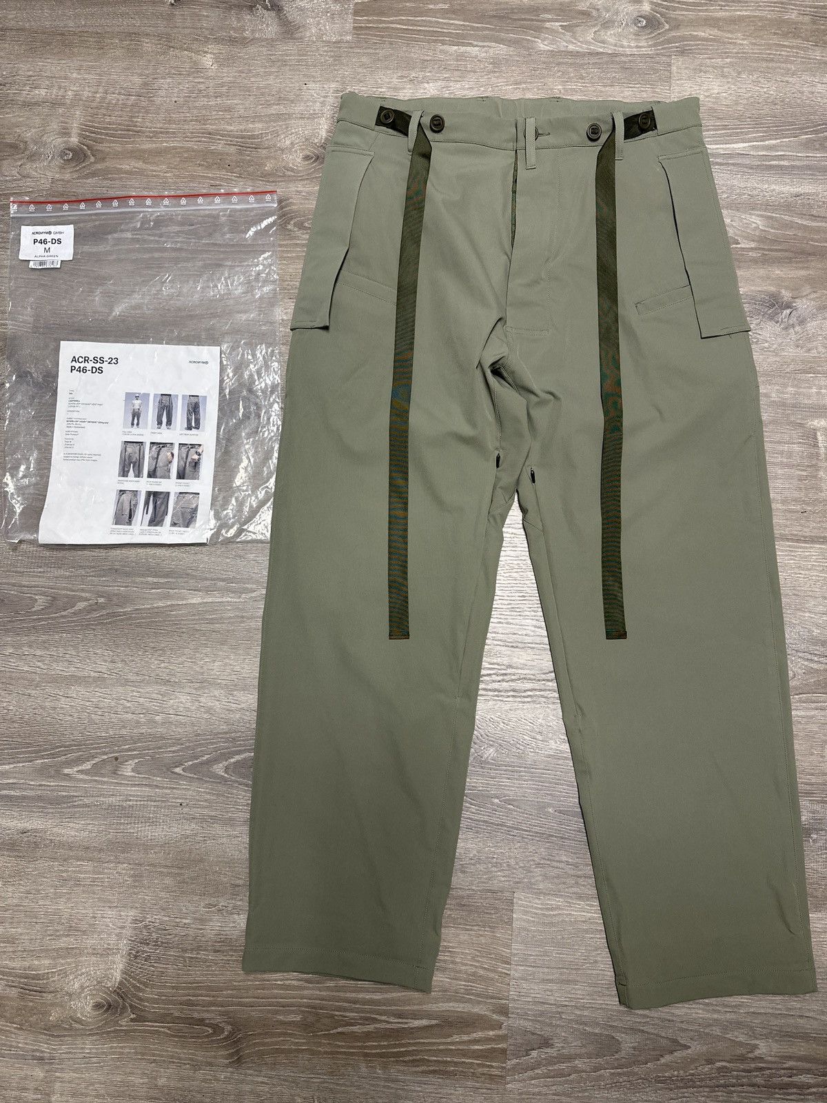 Errolson Hugh NikeLab ACG SS17 Cargo Pants Golden Beige DSWT M | Grailed