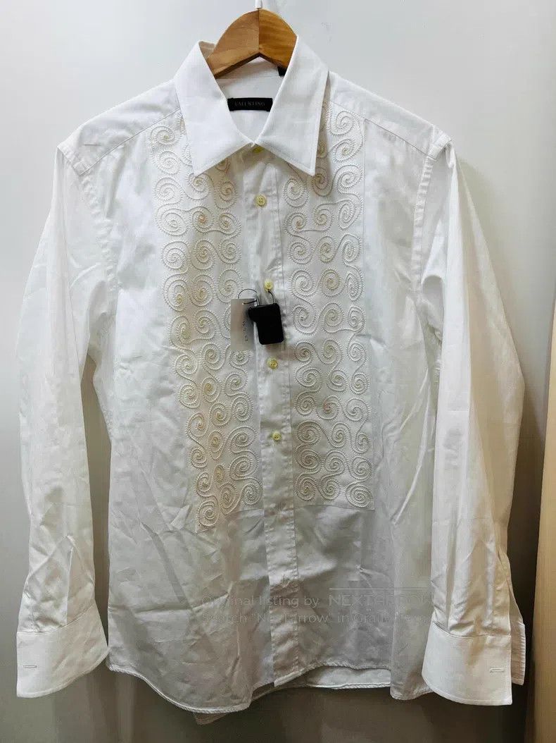 Valentino Valentino Court-style shirt Size L / US 10 / IT 46 - 1 Thumbnail
