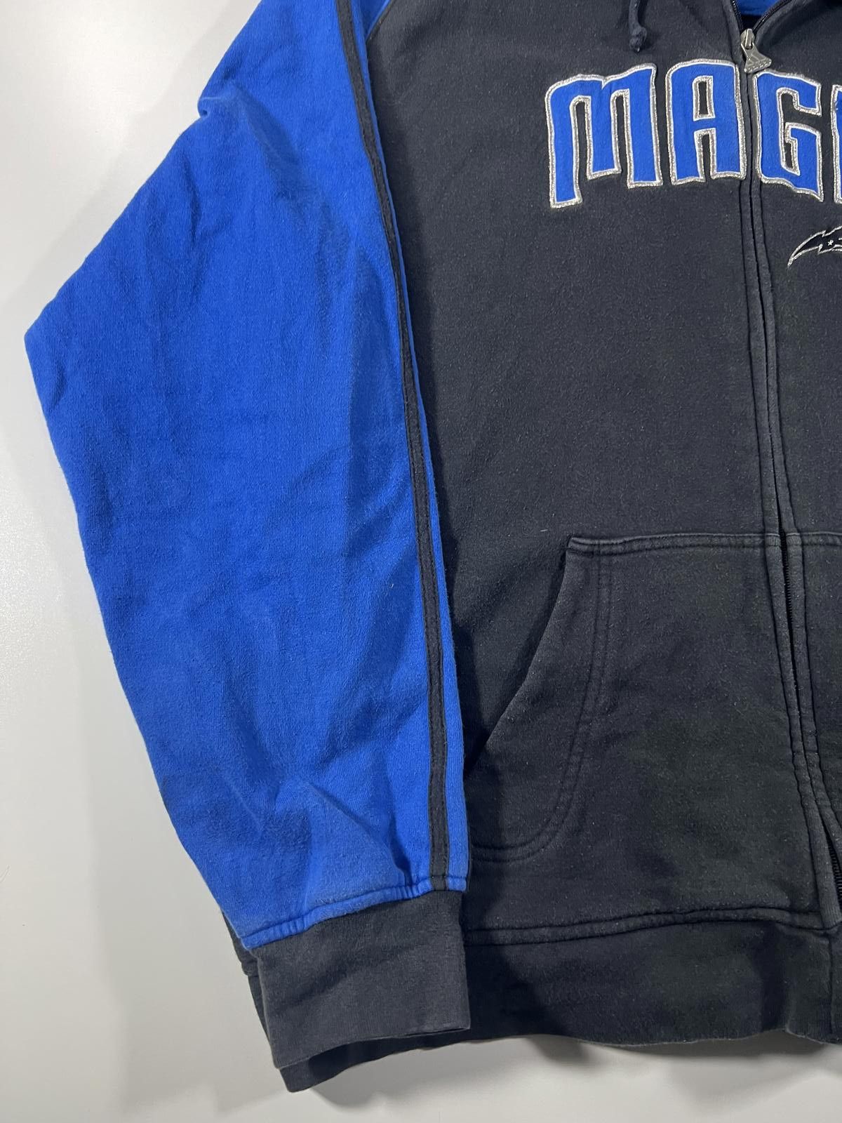 Adidas Retro Adidas Orlando Magic Zip-Up Hoodie Size US XXL / EU 58 / 5 - 5 Thumbnail