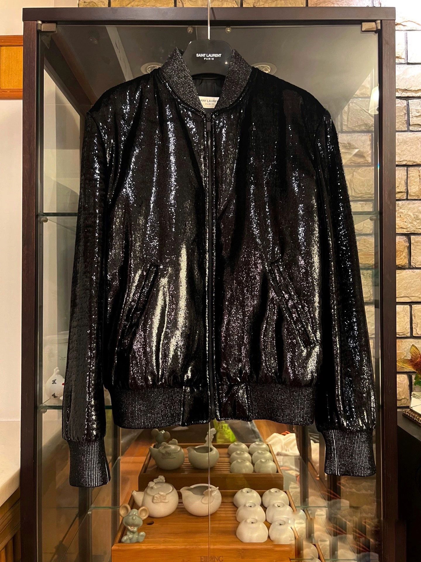 Saint Laurent Paris Saint Laurent Paris Baseball jacket Size US M / EU 48-50 / 2 - 1 Thumbnail