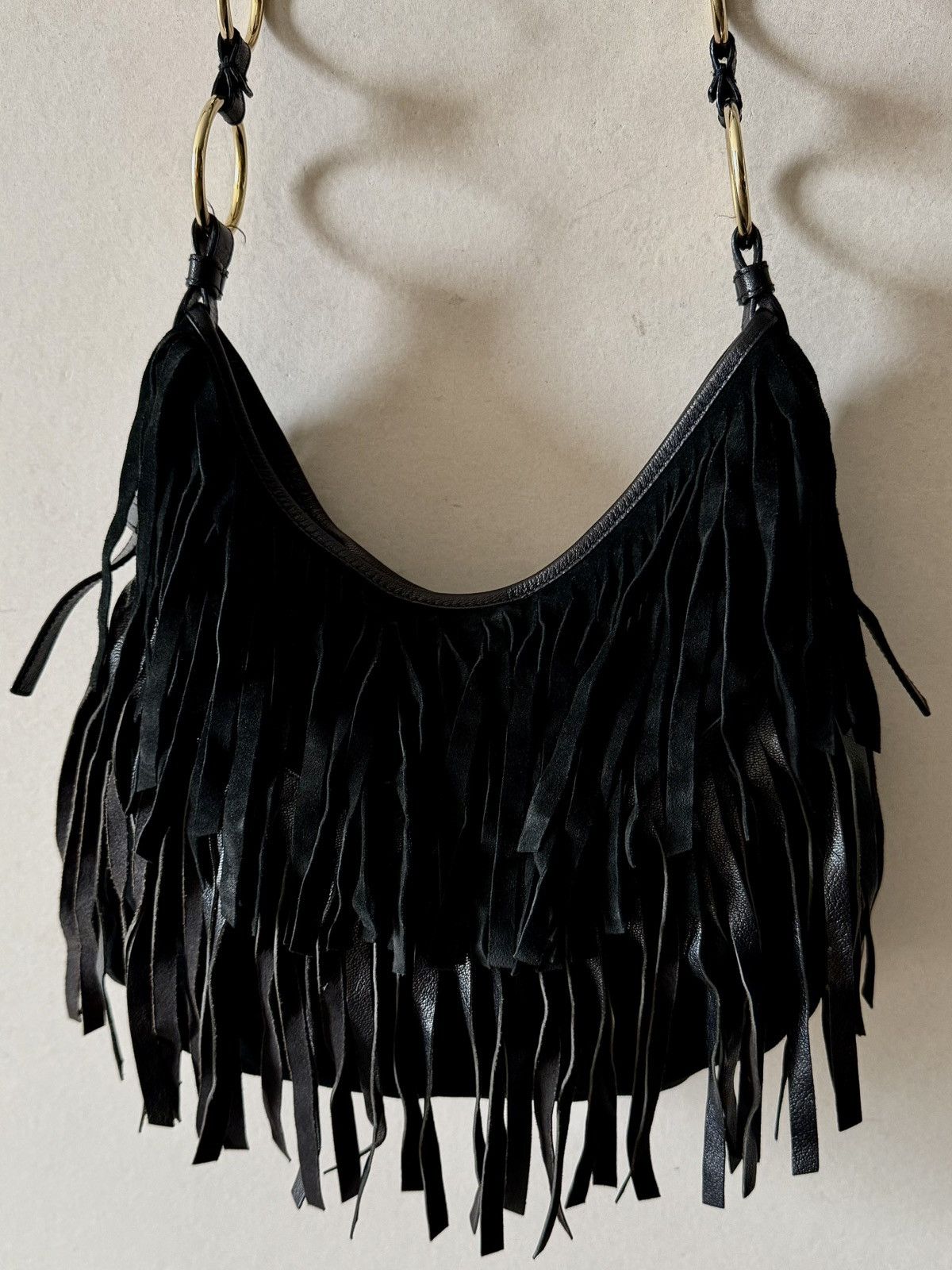 Yves Saint Laurent Archive Yves Saint Laurent - Tom Ford - 2002 Fringe Mombasa Size ONE SIZE - 7 Thumbnail
