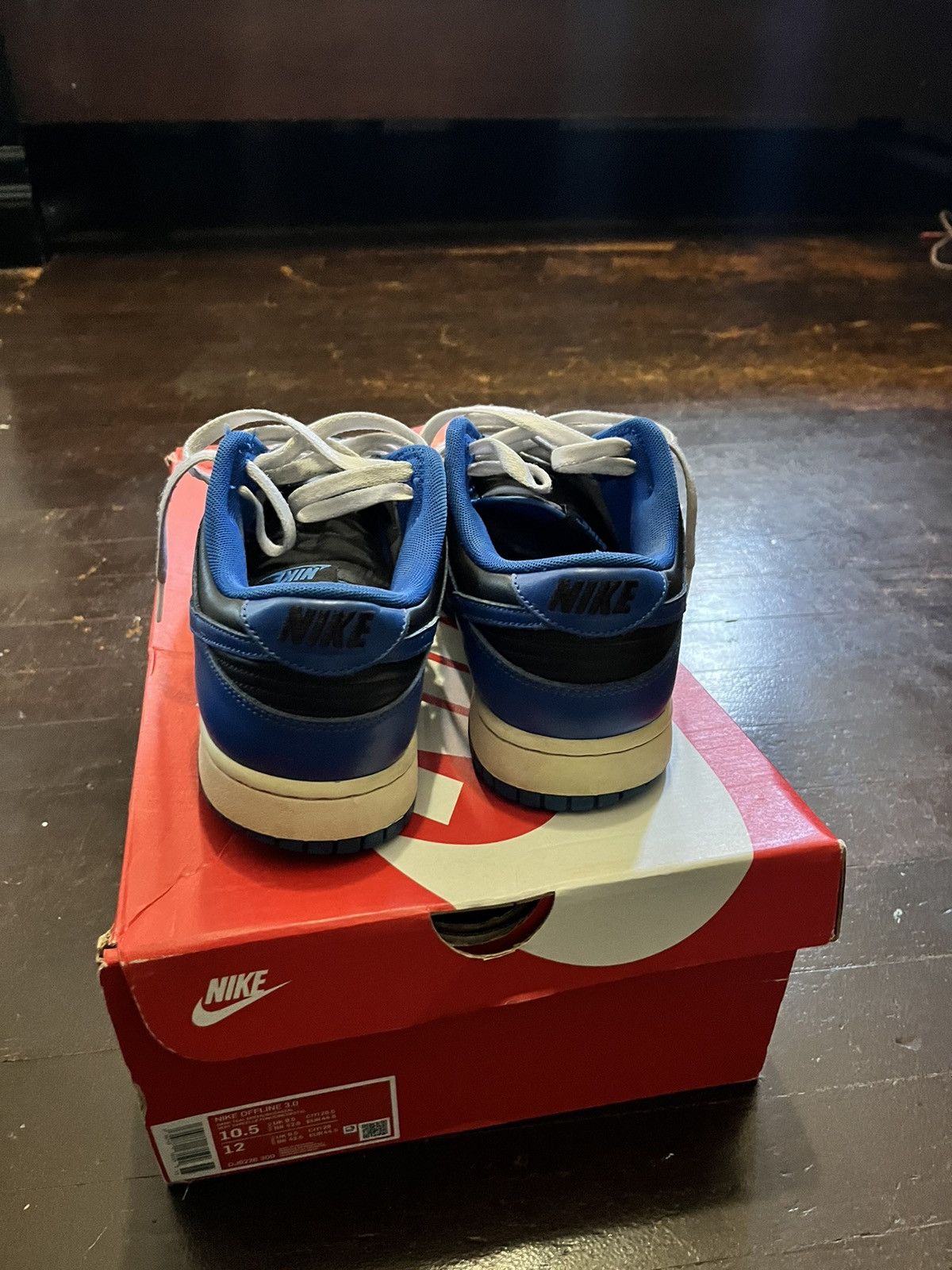 Nike Nike dunks low hyper cobalt blue Size US 9.5 / EU 42-43 - 4 Thumbnail