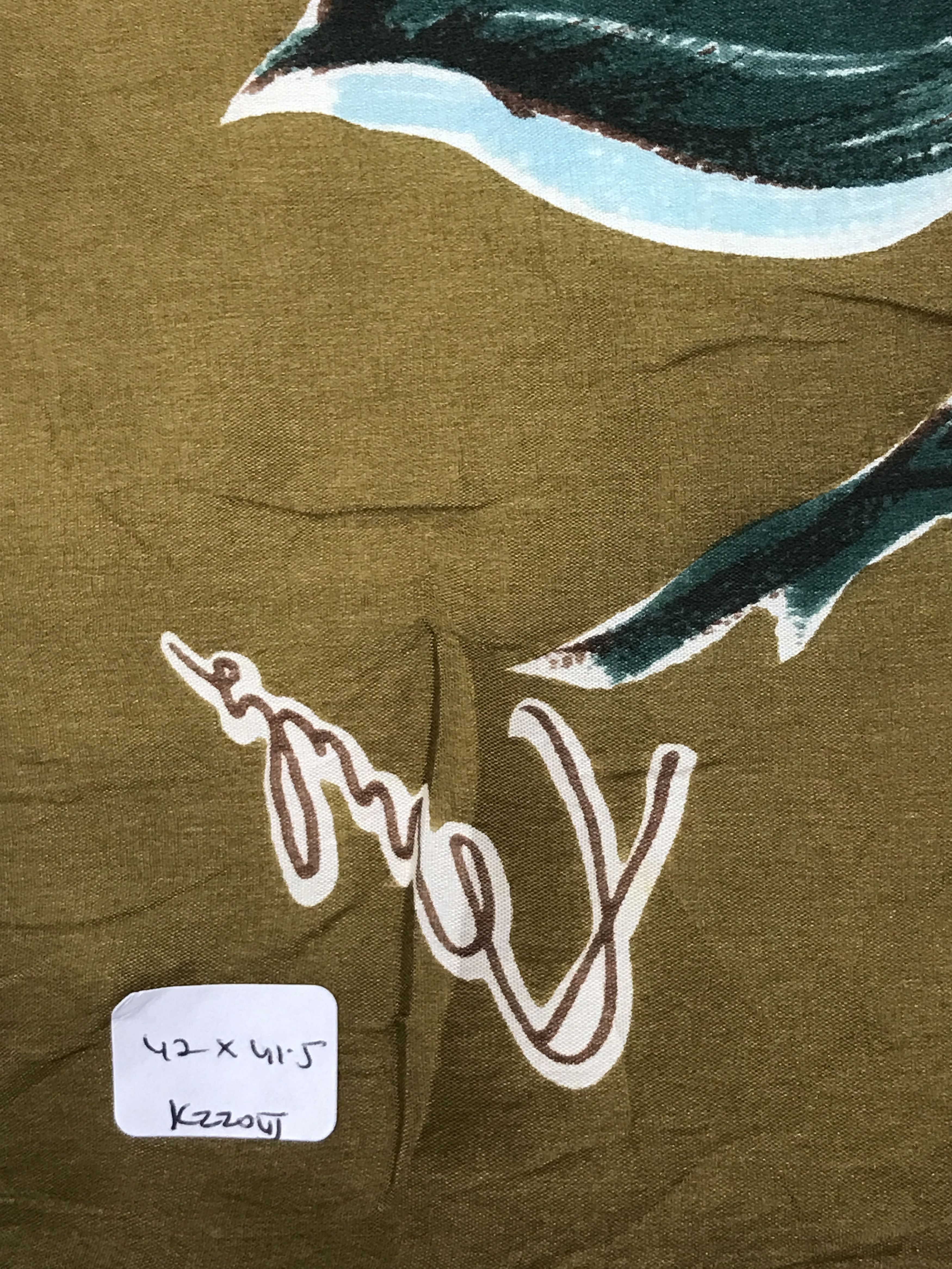 Vintage Kenzo Floral Silk Scarf