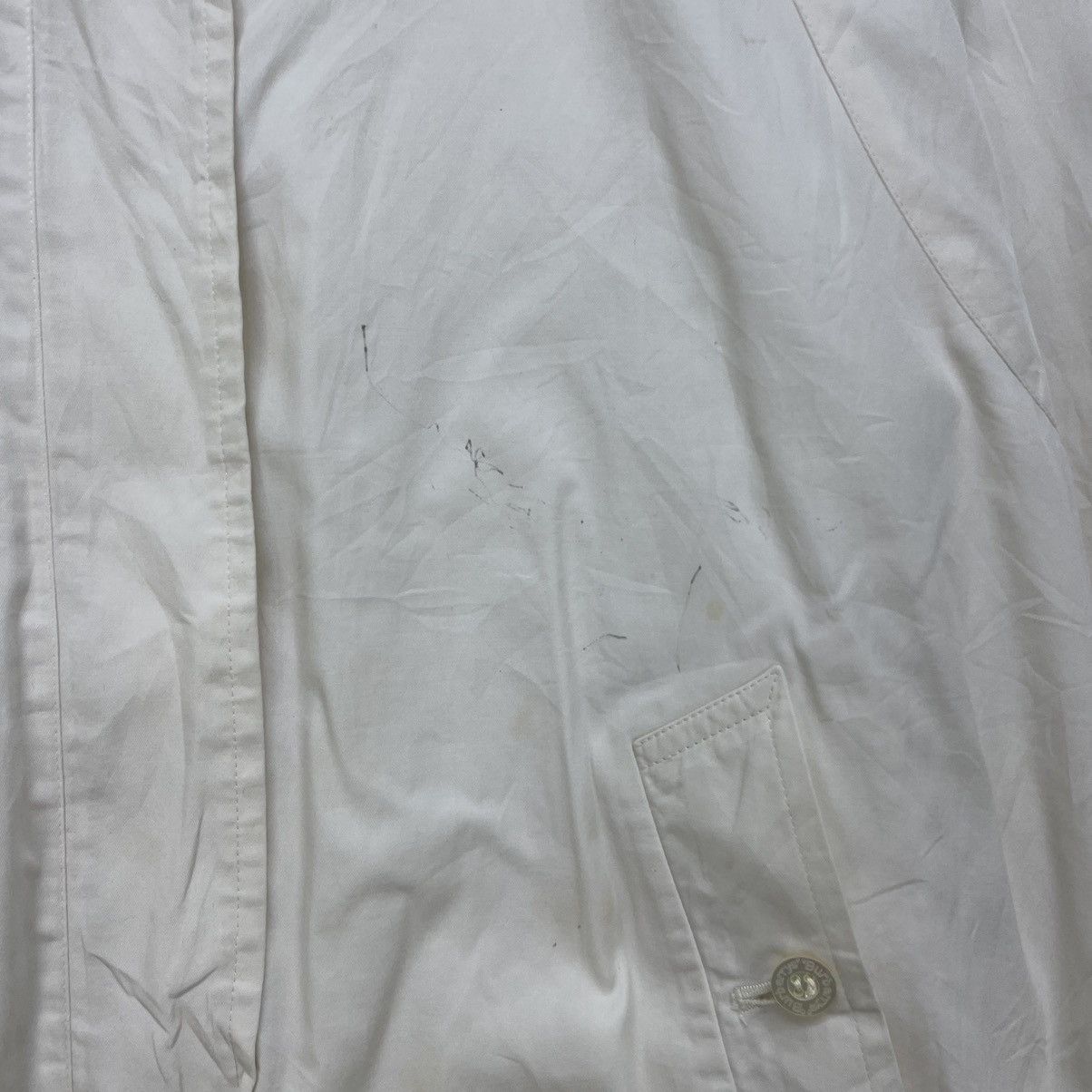 Burberry 💥Vintage Burberrys White Bomber Jacket Size S / US 4 / IT 40 - 5 Thumbnail