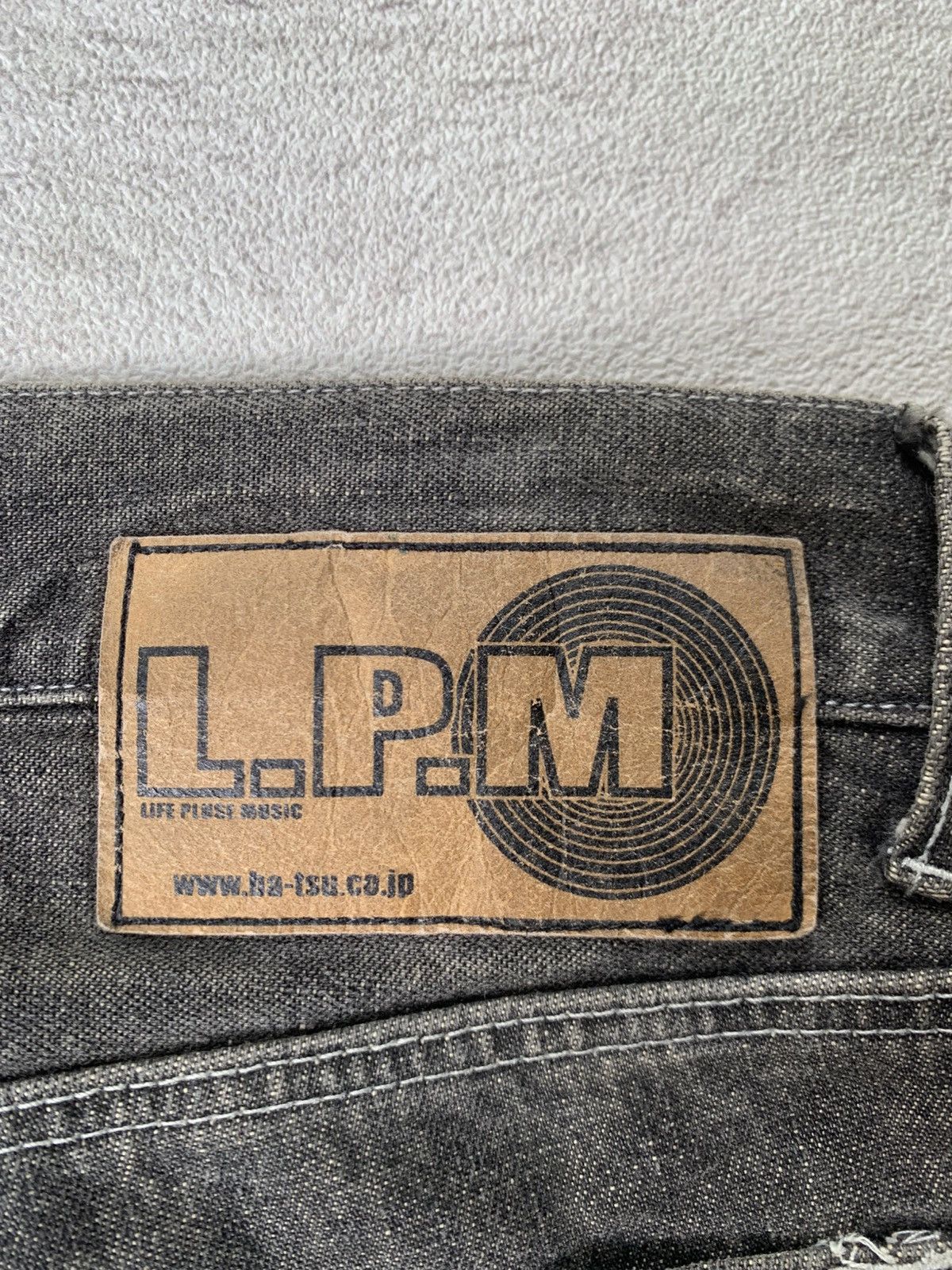 Japanese Brand 2000s Ba-tsu Distressed Denim Pants Size US 32 / EU 48 - 7 Thumbnail