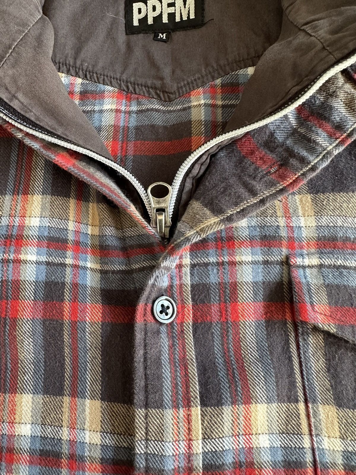 PPFM FW08 PPFM '' Desert Fox'' checker cotton flannel shirt Size US M / EU 48-50 / 2 - 17 Thumbnail