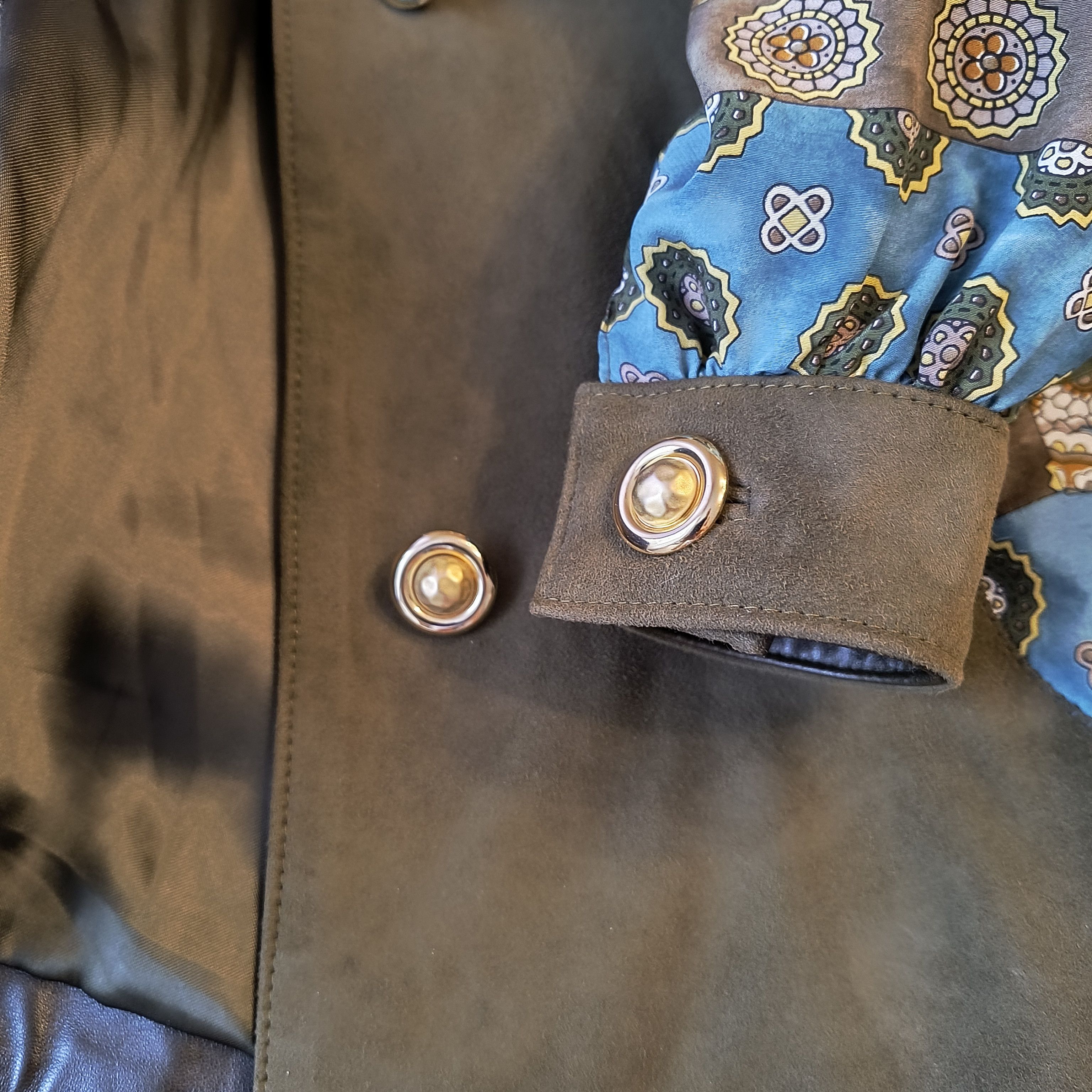 Japanese Brand × Vintage Vintage suede bomber jacket Jutta Covian L-XL Size M / US 6-8 / IT 42-44 - 5 Thumbnail