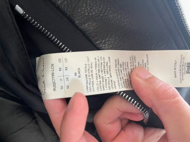 Rick Owens Rick oweowensrjackeberjacket-2506 Size US L / EU 52-54 / 3 - 8 Thumbnail
