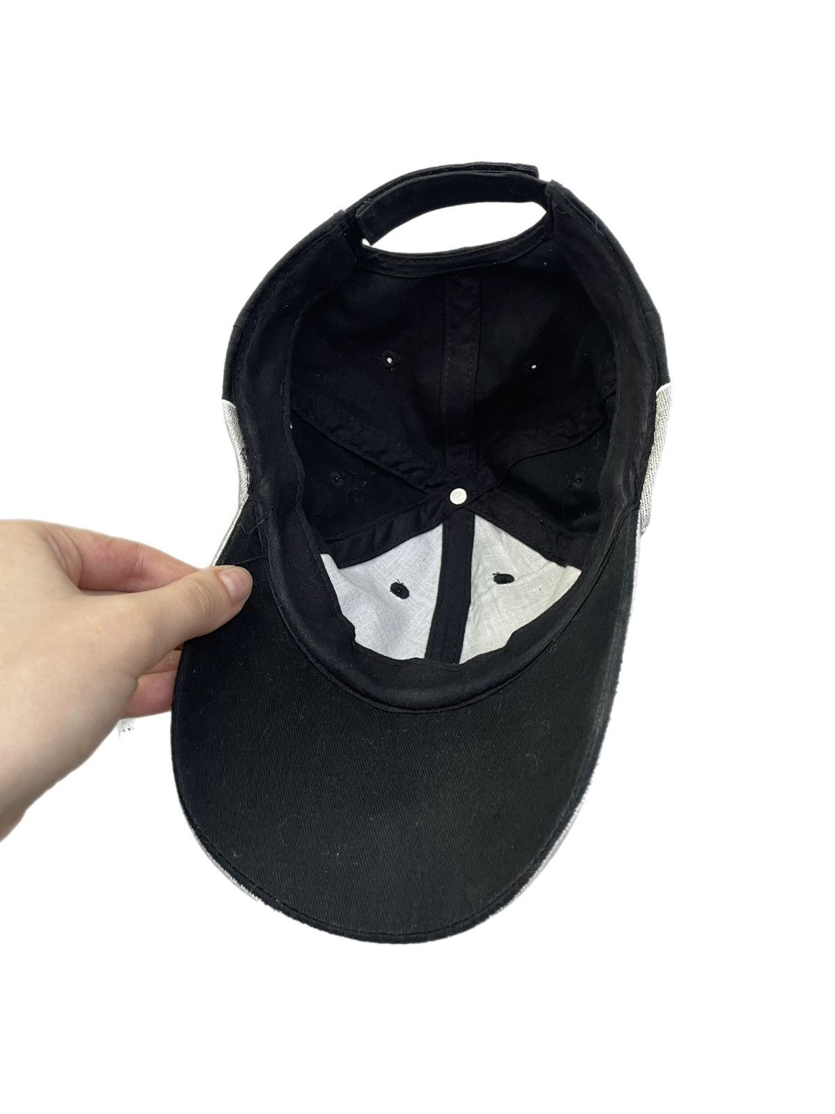 Japanese Brand Vintage black flame embroidered cap Y2K yeezy style Size ONE SIZE - 9 Thumbnail