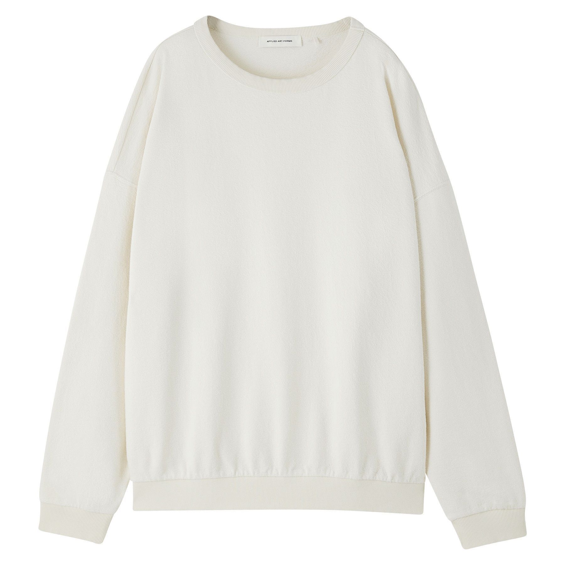 Other APPLIED ART FORMS Structure Sweater in Ecru XL Size US XL / EU 56 / 4 - 1 Thumbnail