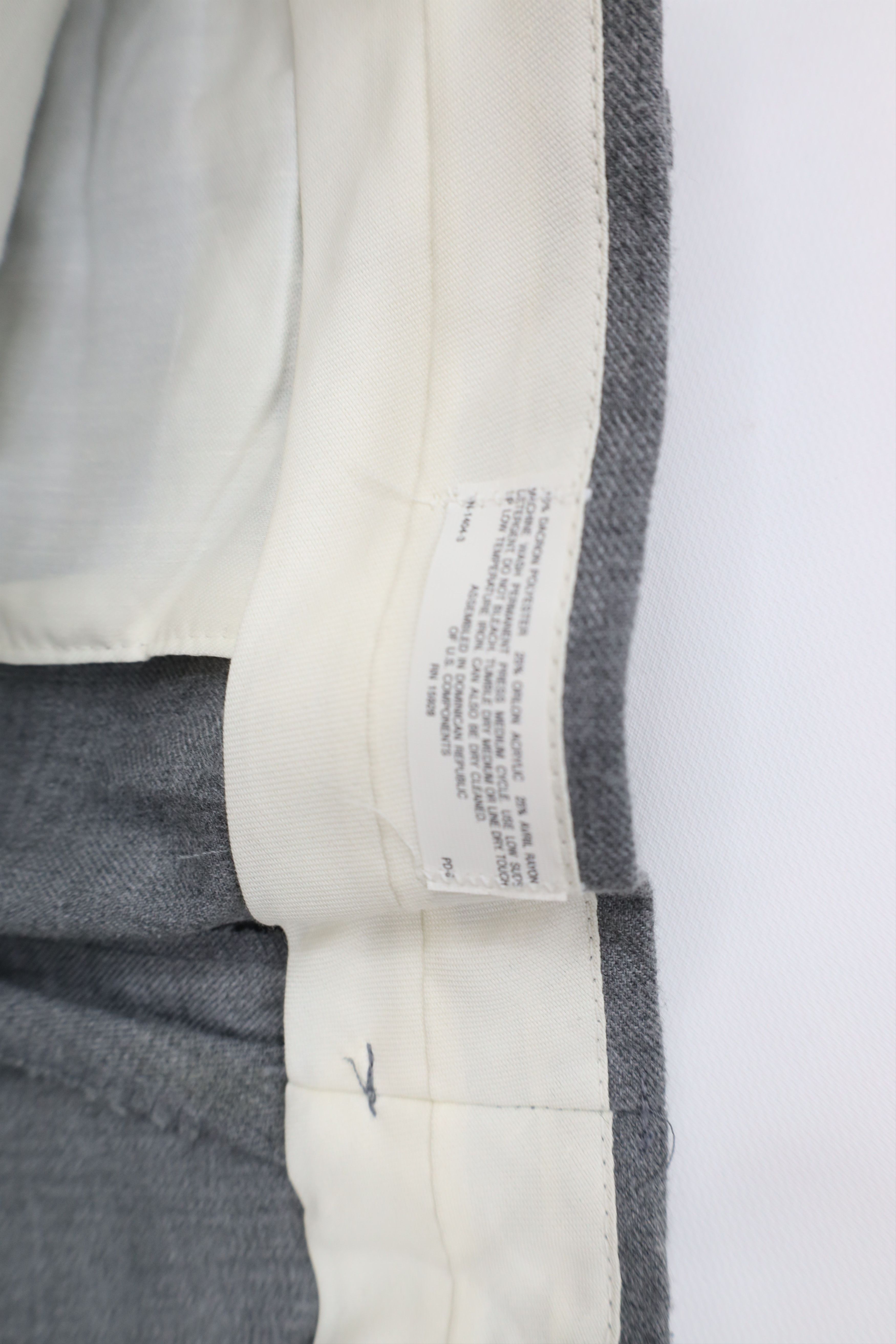 Vintage Deadstock Vintage 70s Streetwear Gabardine Wide Leg Pants Size US 38 / EU 54 - 7 Thumbnail
