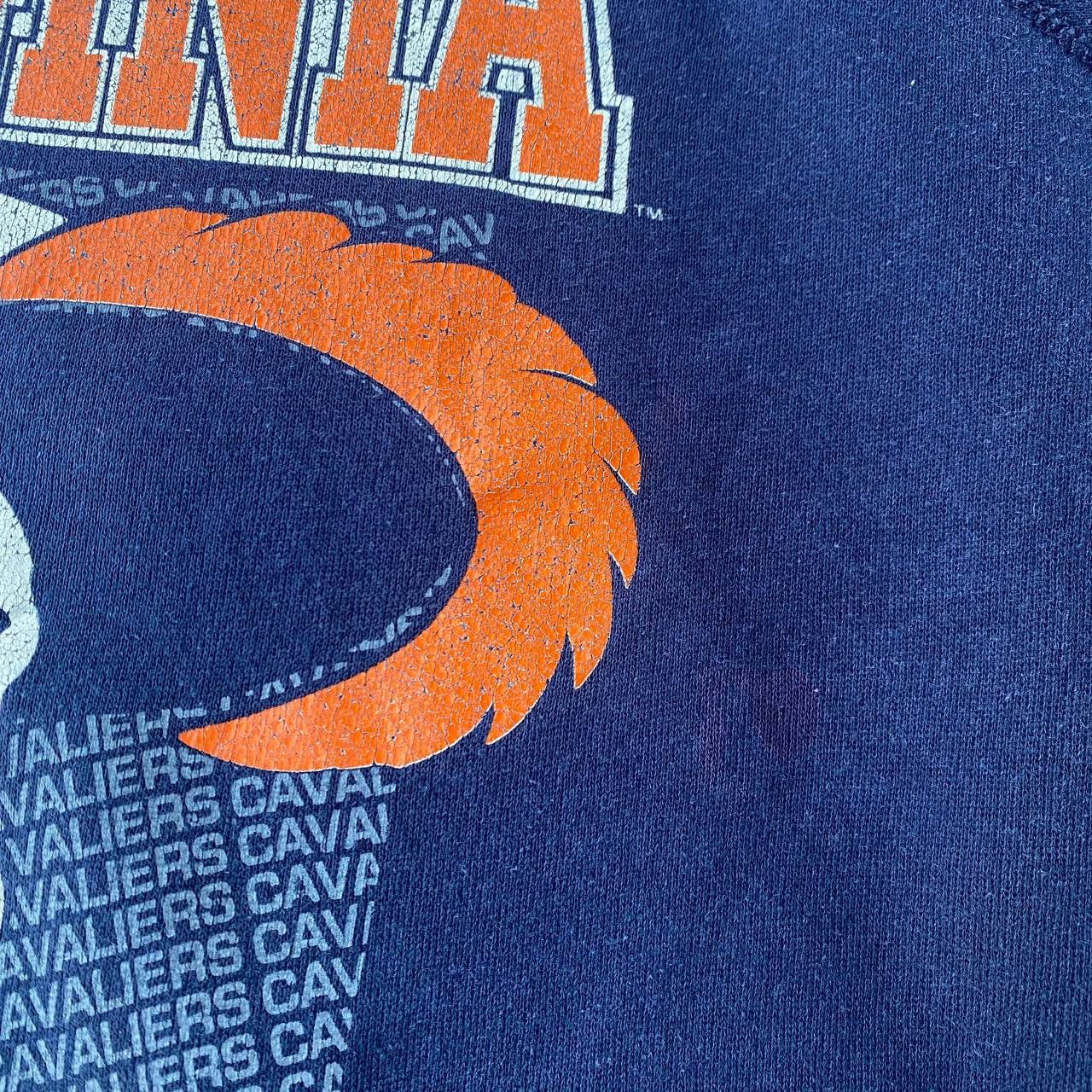 Vintage VINTAGE 80S VIRGINA UNIVERSITY CREWNECK FADED BLUE Size US XL / EU 56 / 4 - 2 Thumbnail