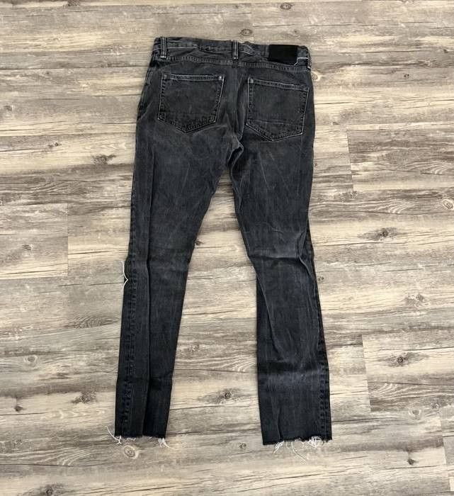 Allsaints AllSaints Washed Black Distressed Skinny Jeans Size US 31 - 2 Thumbnail