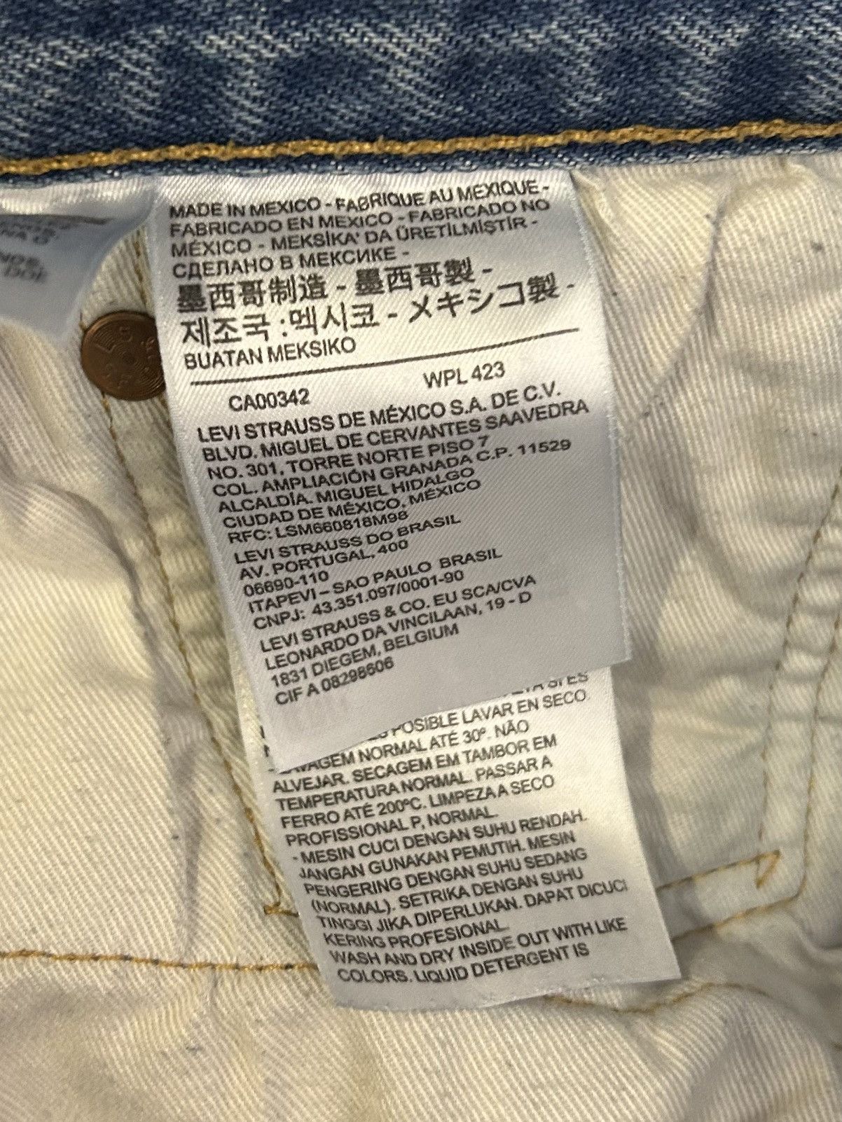 DENIM TEARS Levi's x Denim Tears The Cotton Wreath Jeans Size US 38 / EU 54 - 6 Thumbnail
