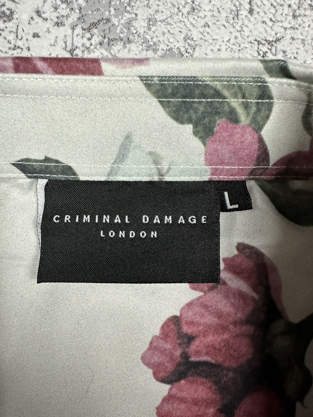 Vintage Criminal Damage London Floral Button-Up Shirt Size US M / EU 48-50 / 2 - 7 Thumbnail