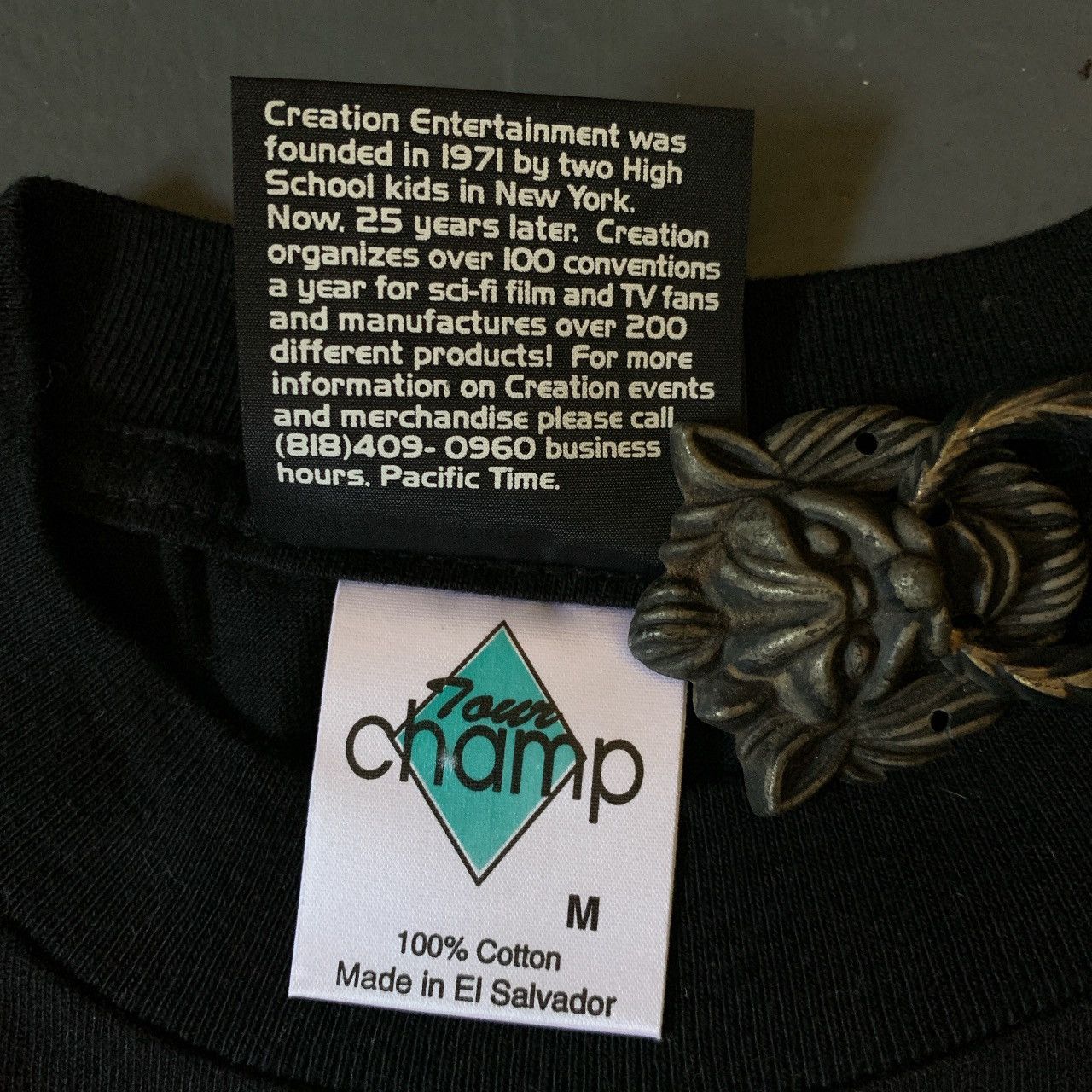 Vintage VTG X Files 1995 Creation Entertainment Town Champ shirt - M Size US M / EU 48-50 / 2 - 5 Thumbnail
