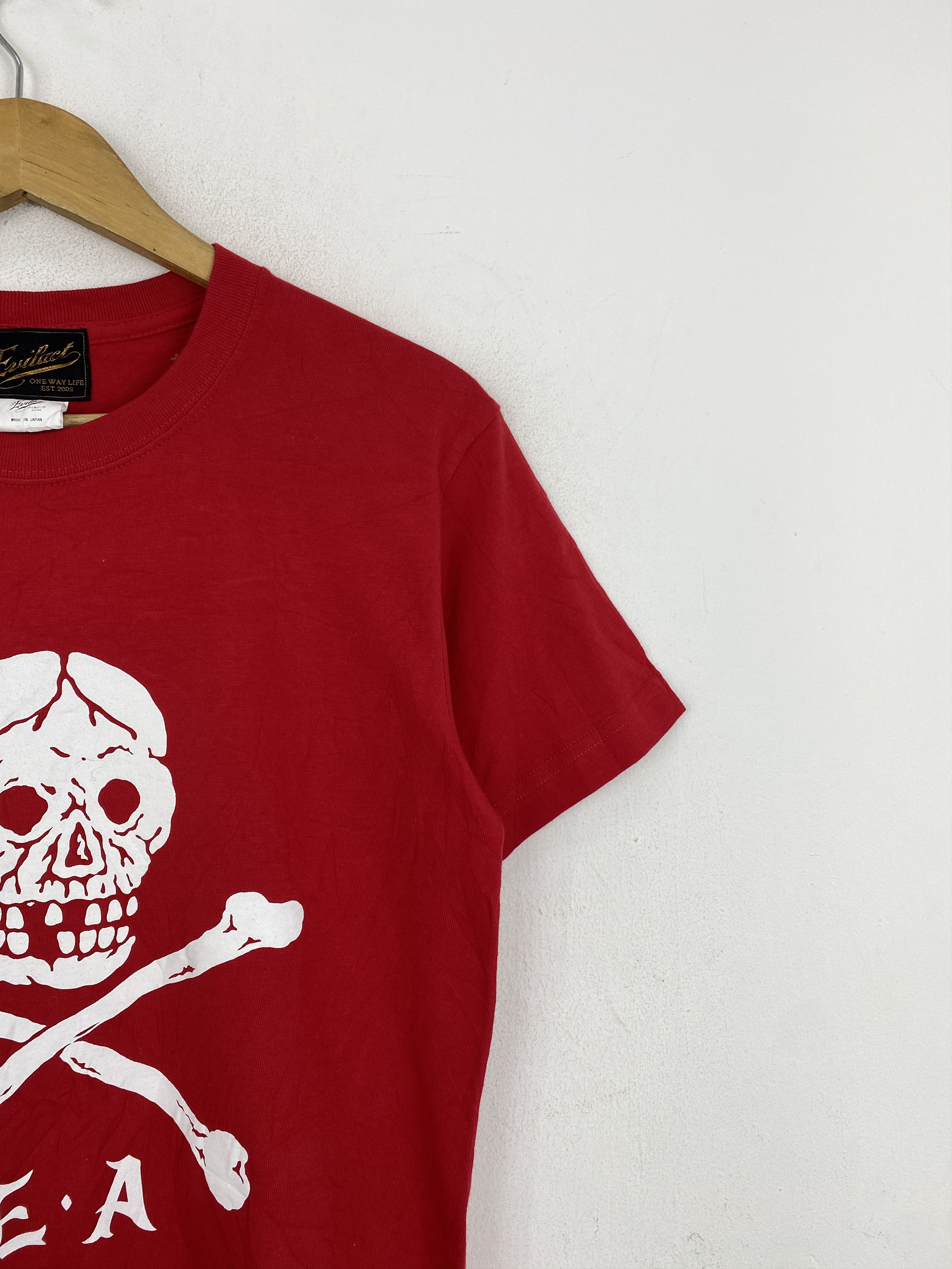 Other Evilact Japanese Brand Skull Graphic Tee TA0561 Size US S / EU 44-46 / 1 - 7 Thumbnail
