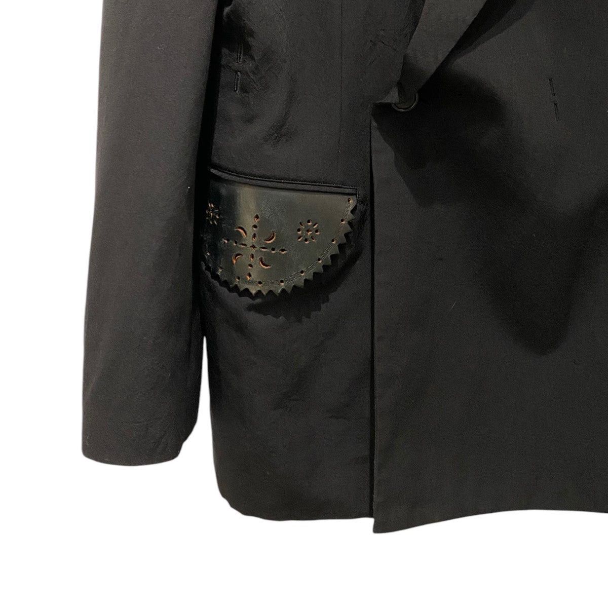 Yohji Yamamoto SS96 Flower Gabardine Jacket Size US M / EU 48-50 / 2 - 10 Thumbnail
