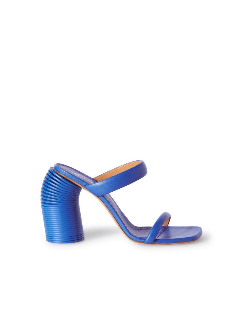 Off-White o1y1225 Mules in Blue Size US 6 / IT 36 - 1 Thumbnail