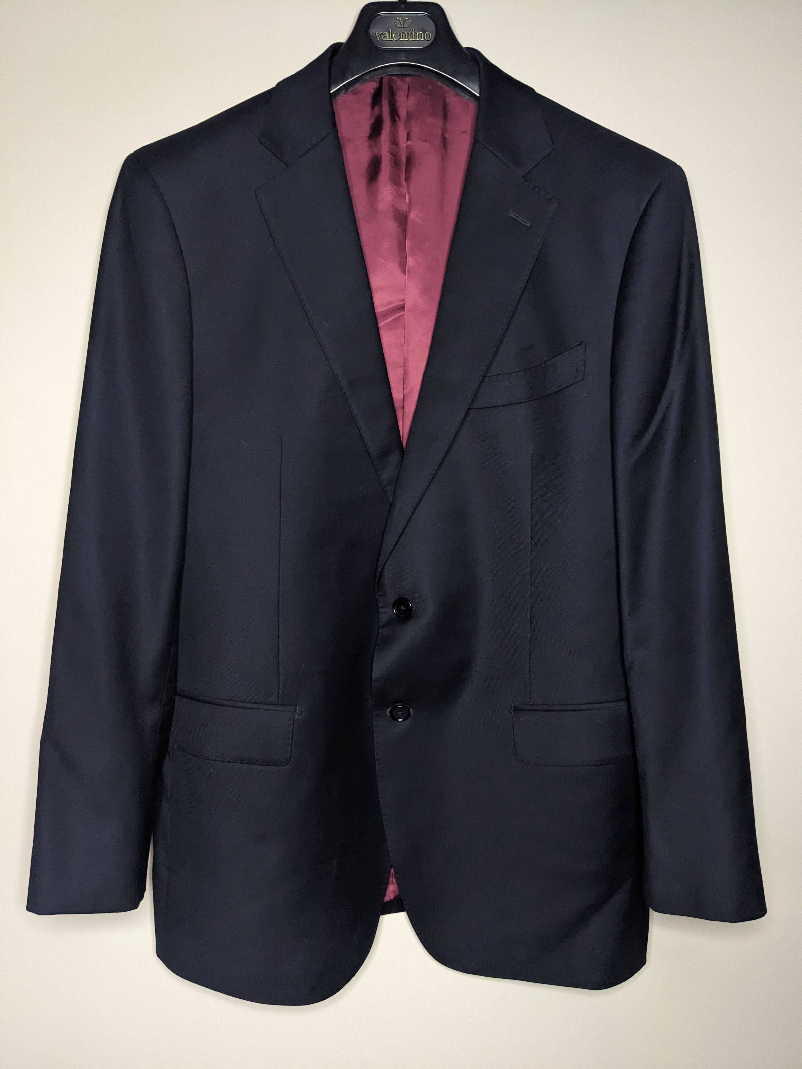 Spier & Mackay Spier MacKay Blazer Mens 42R Midnight Navy Wool Suit Jacket Size 42R - 1 Thumbnail