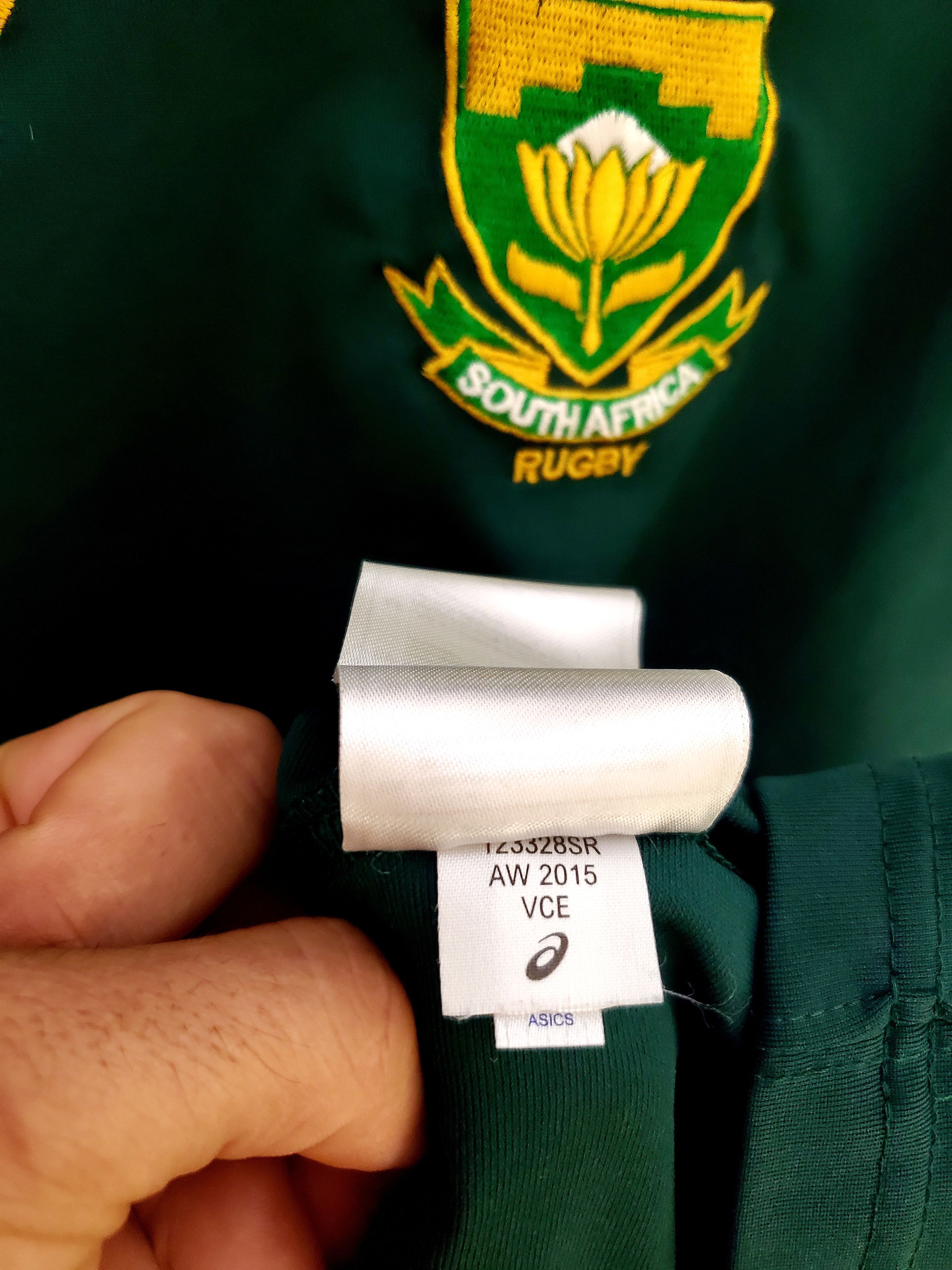 Asics × Vintage Asics South Africa Rugby World Cup Jersey size M Size US M / EU 48-50 / 2 - 7 Thumbnail