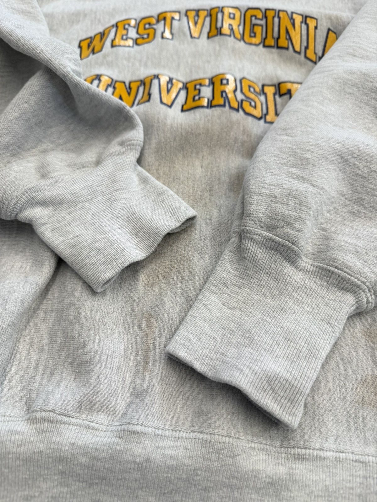 Champion ‘90s Vintage West Virginia Champion Reverse Weave Crewneck Size US XL / EU 56 / 4 - 7 Thumbnail