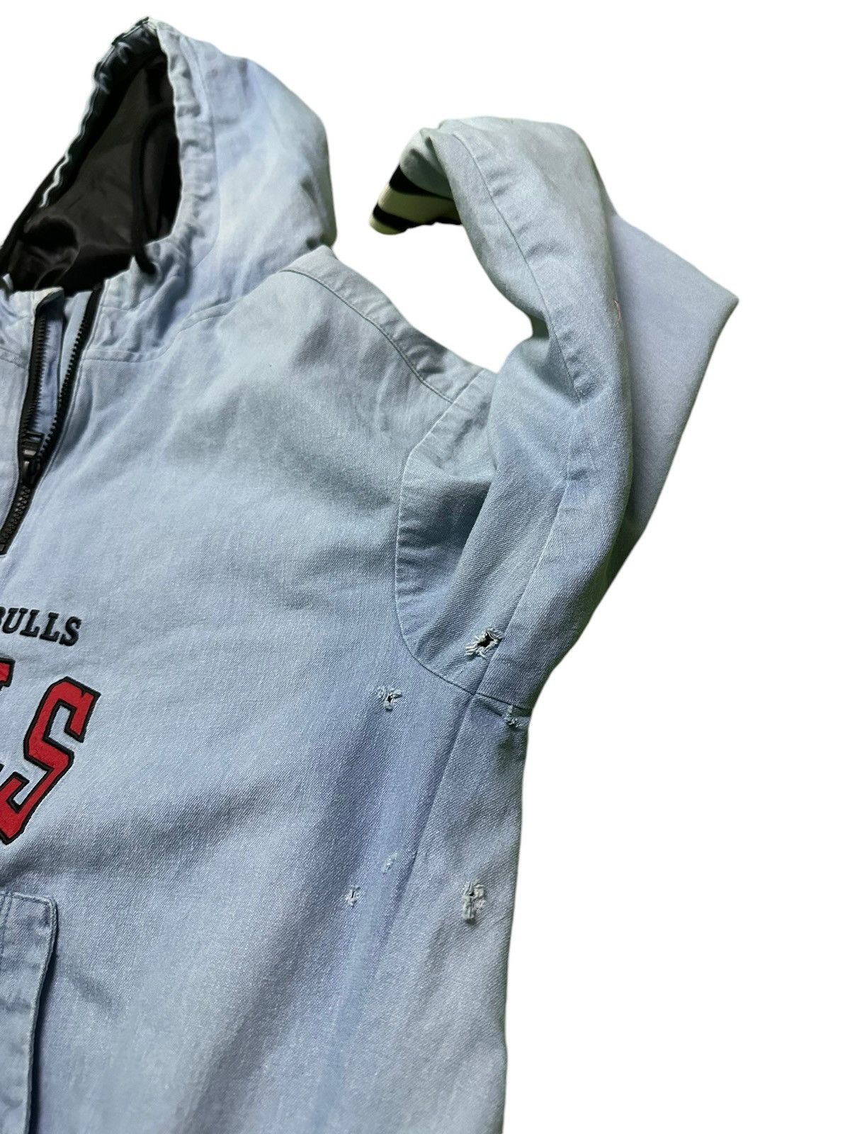 NBA NBA Chicago bulls half zipper jacket hoodie Size US S / EU 44-46 / 1 - 6 Thumbnail