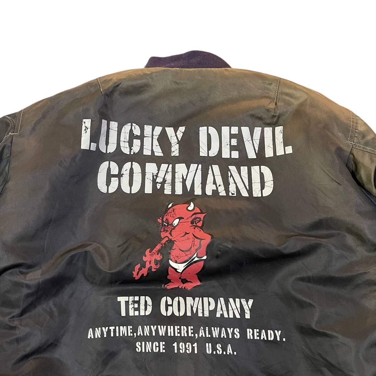 Tedman Vintage Ted Company MA 1 Bomber Jacket USAF Tedman Size US L / EU 52-54 / 3 - 2 Thumbnail
