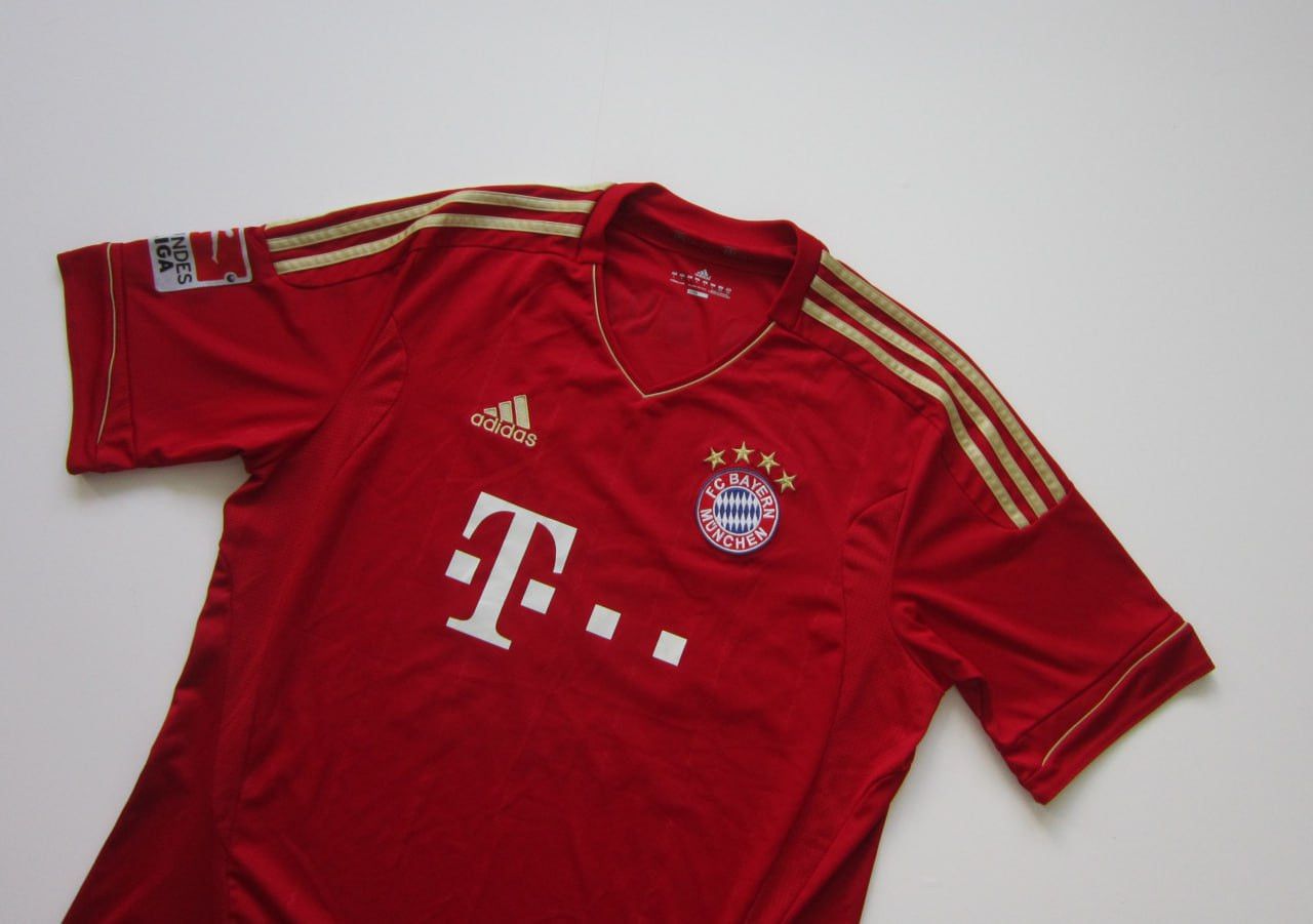 Adidas Adidas Bayern Munchen 2011-2013 Home #33 Gomez Jersey Size US L / EU 52-54 / 3 - 3 Thumbnail