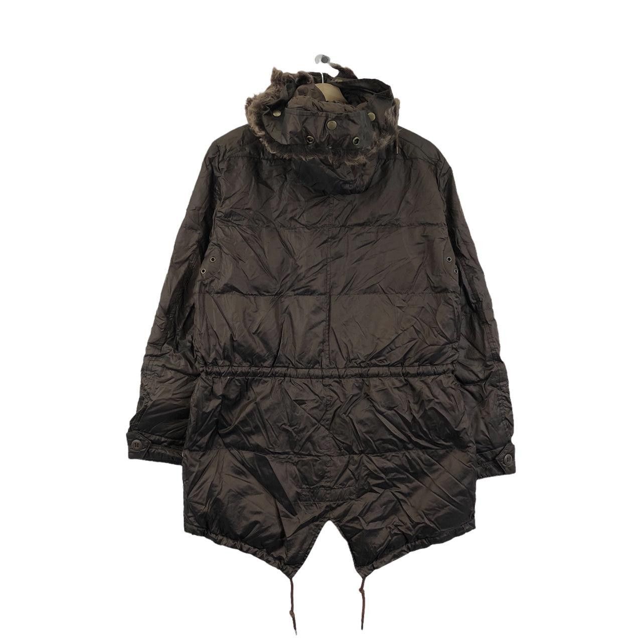Polo Ralph Lauren Vtg POLO RALPH LAUREN Brown Puffer Jacket Parka Trench Coat Size US XS / EU 42 / 0 - 2 Thumbnail
