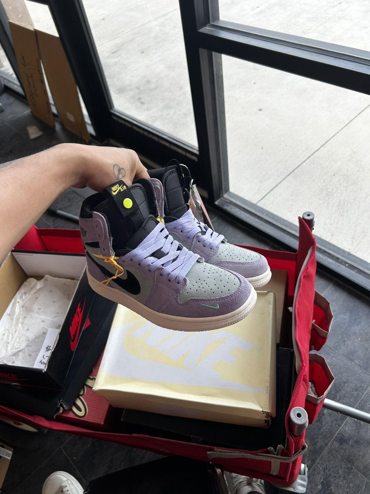 Nike Jordan 1 high switch low Size US 7 / IT 37 - 3 Thumbnail